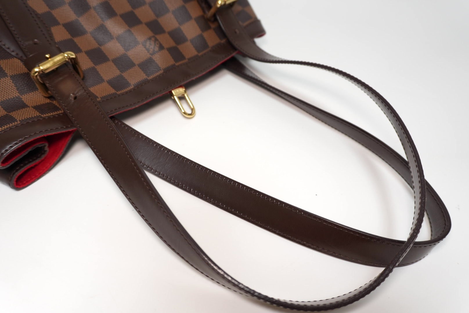 Louis Vuitton Damier Ebene Hampstead GM Shoulder Tote Bag Used