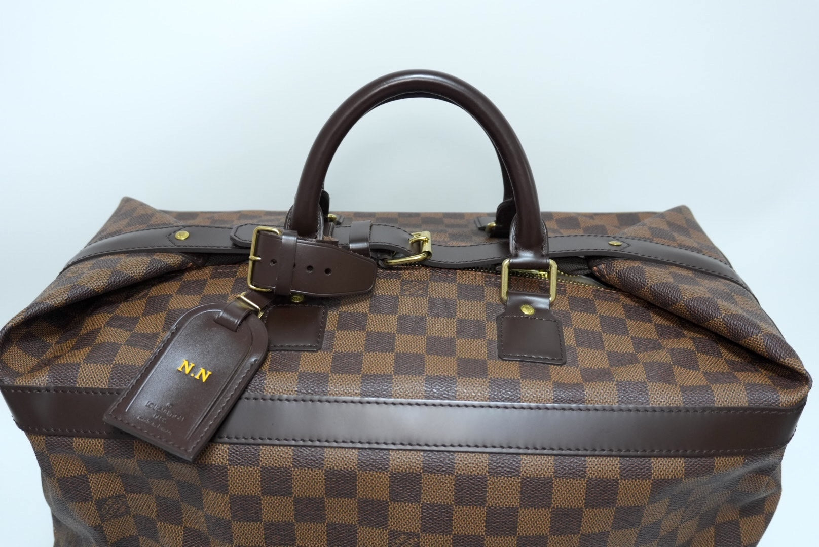 Louis Vuitton Grimaud Damier Ebene Travel Bag Used