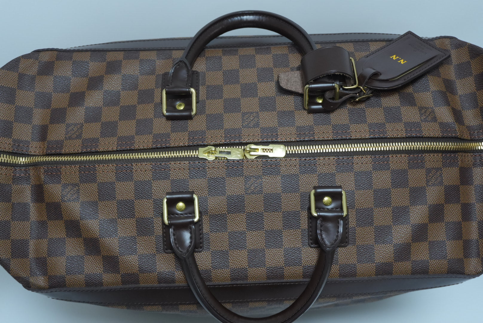 Louis Vuitton Grimaud Damier Ebene Travel Bag Used