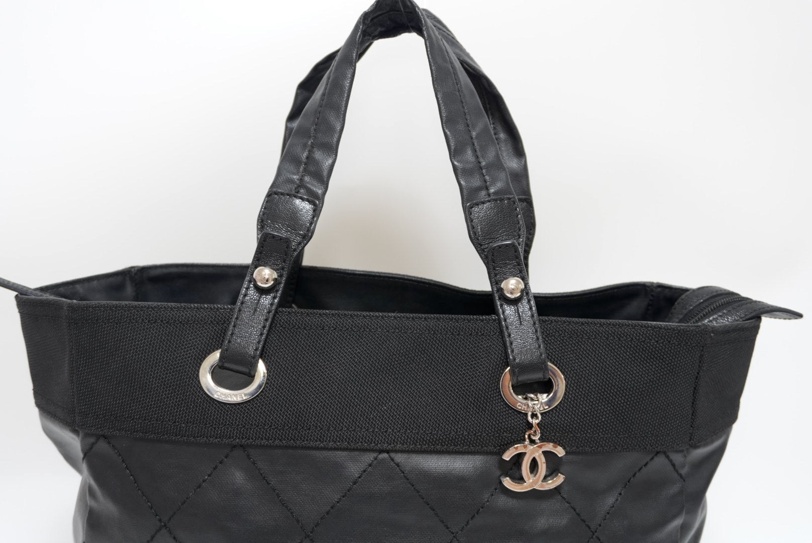 Chanel Paris Biarritz Tote Bag Used