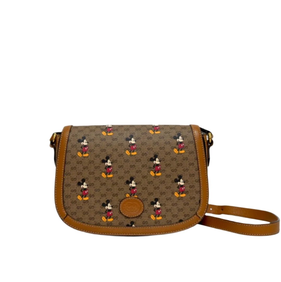 Gucci Disney Mickey Shoulder Bag Used