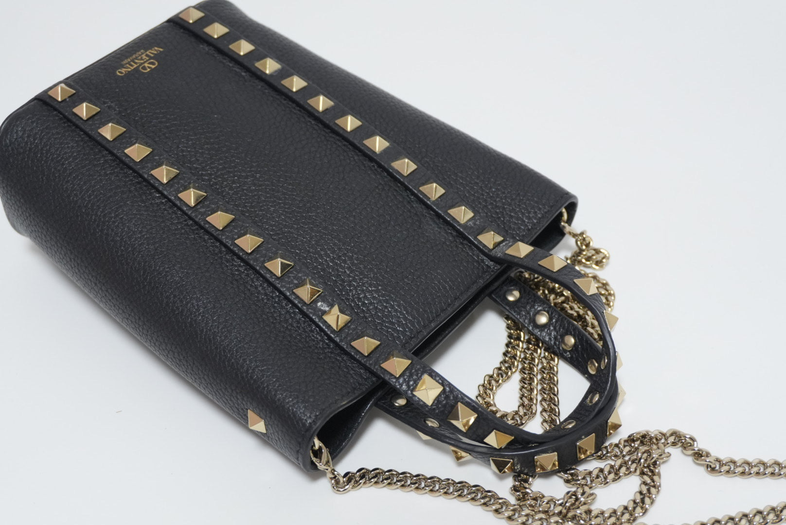 Valentino Two Way Chain Shoulder Bag Used