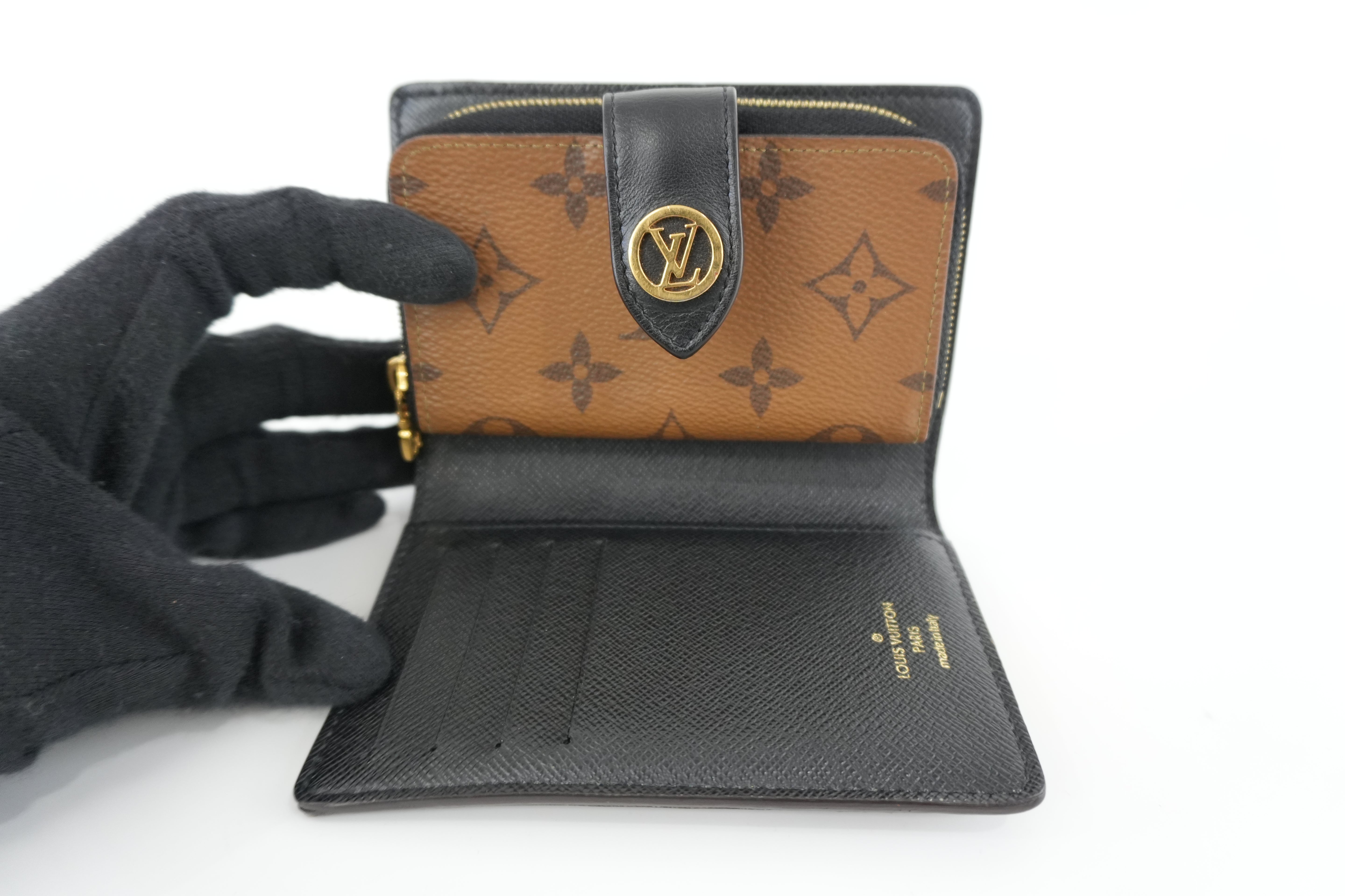 Louis Vuitton Monogram Reverse Juliet Wallet Used