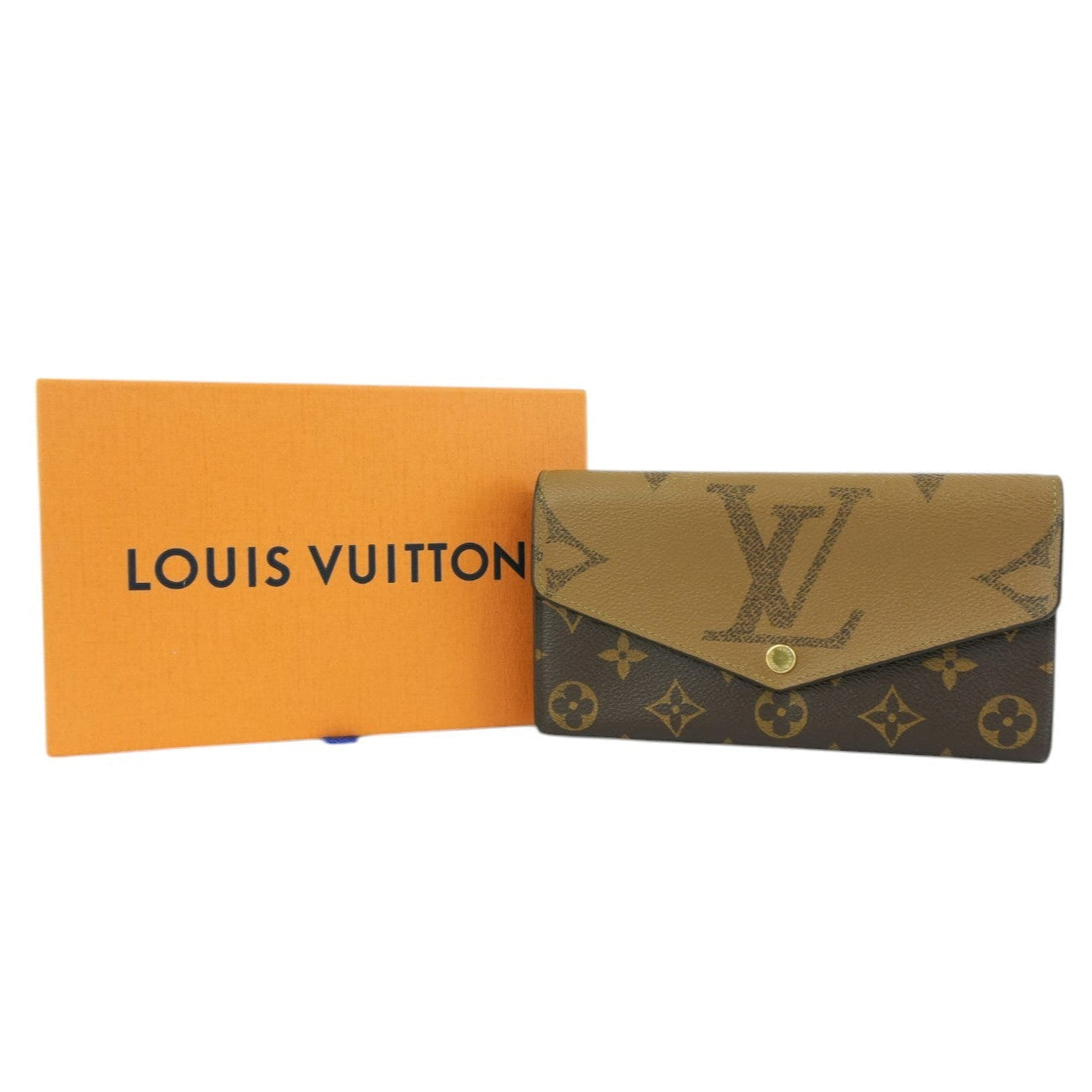 Louis Vuitton Sarah Reverse Monogram Wallet Used