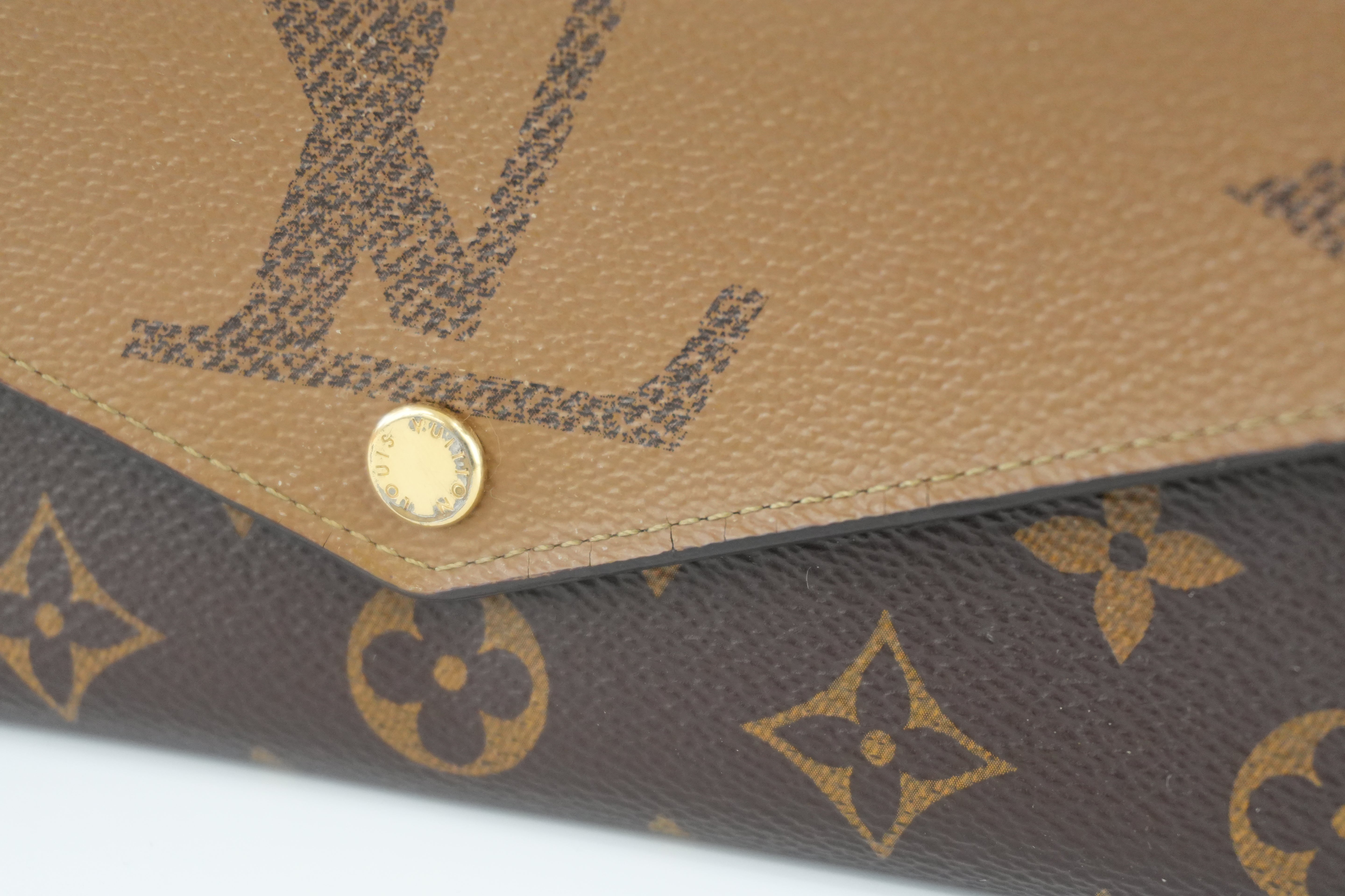 Louis Vuitton Sarah Reverse Monogram Wallet Used