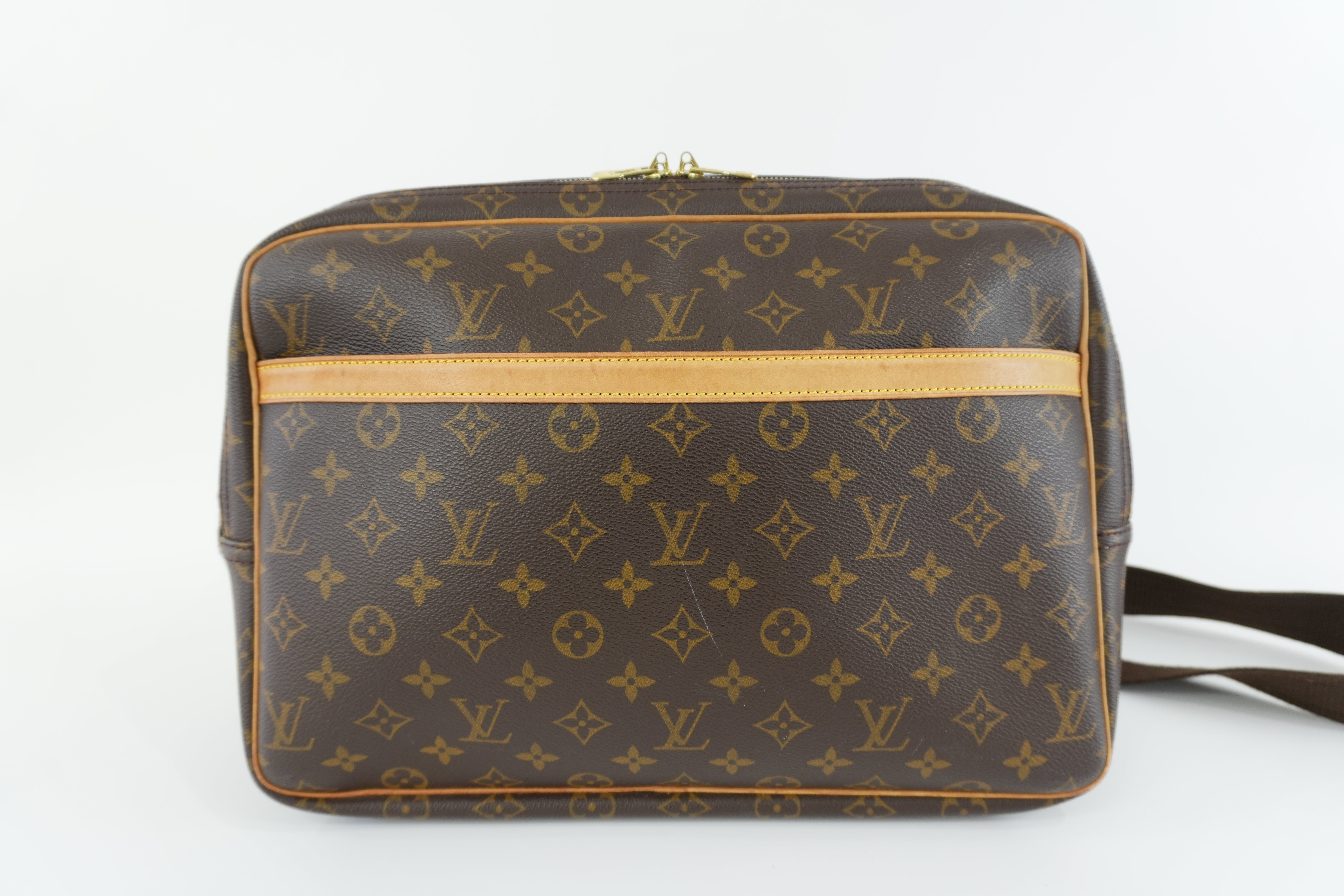 Louis Vuitton Monogram Reporter GM Messenger Bag Used