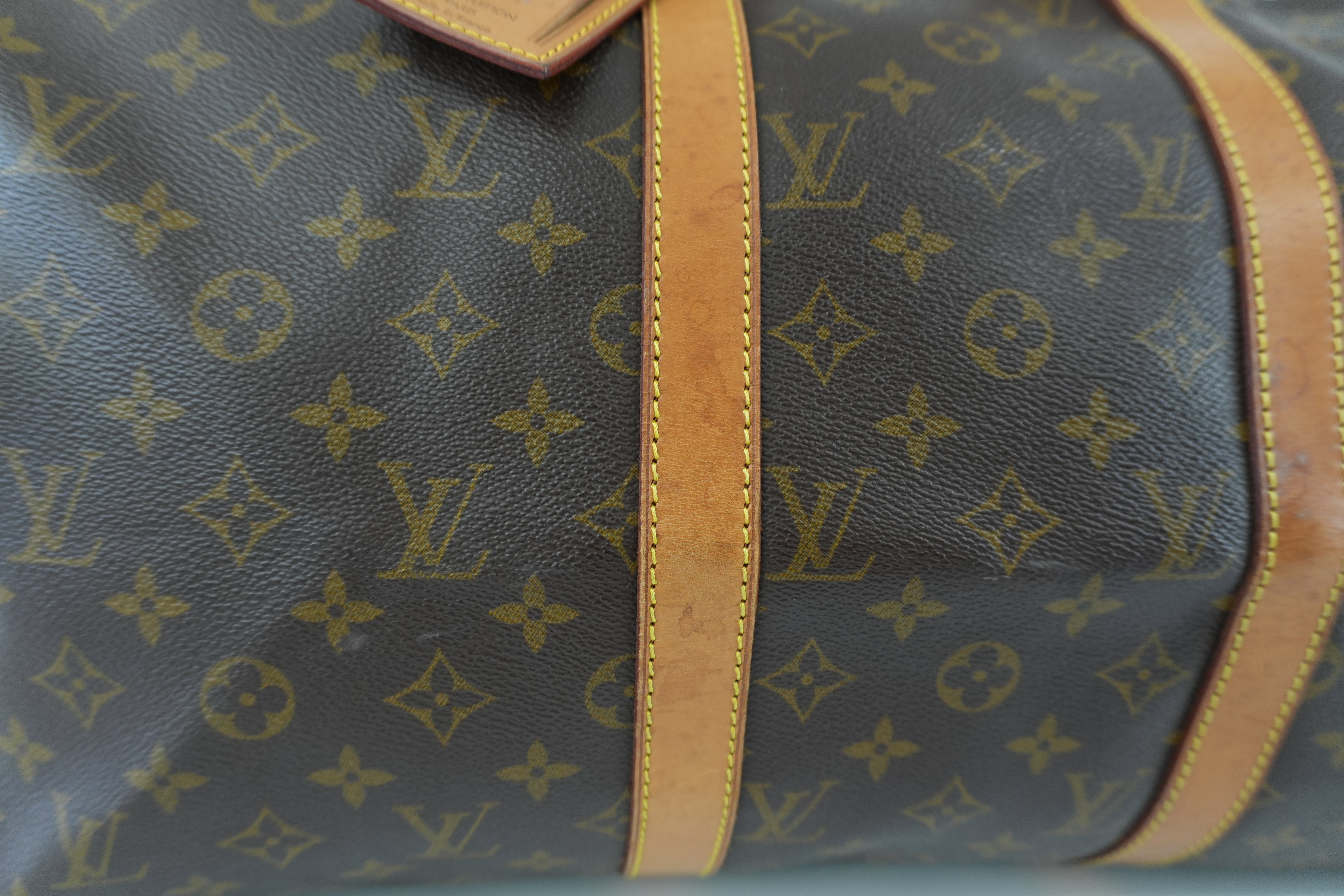 Louis Vuitton Monogram Keepall 50 Travel Boston Bag Used