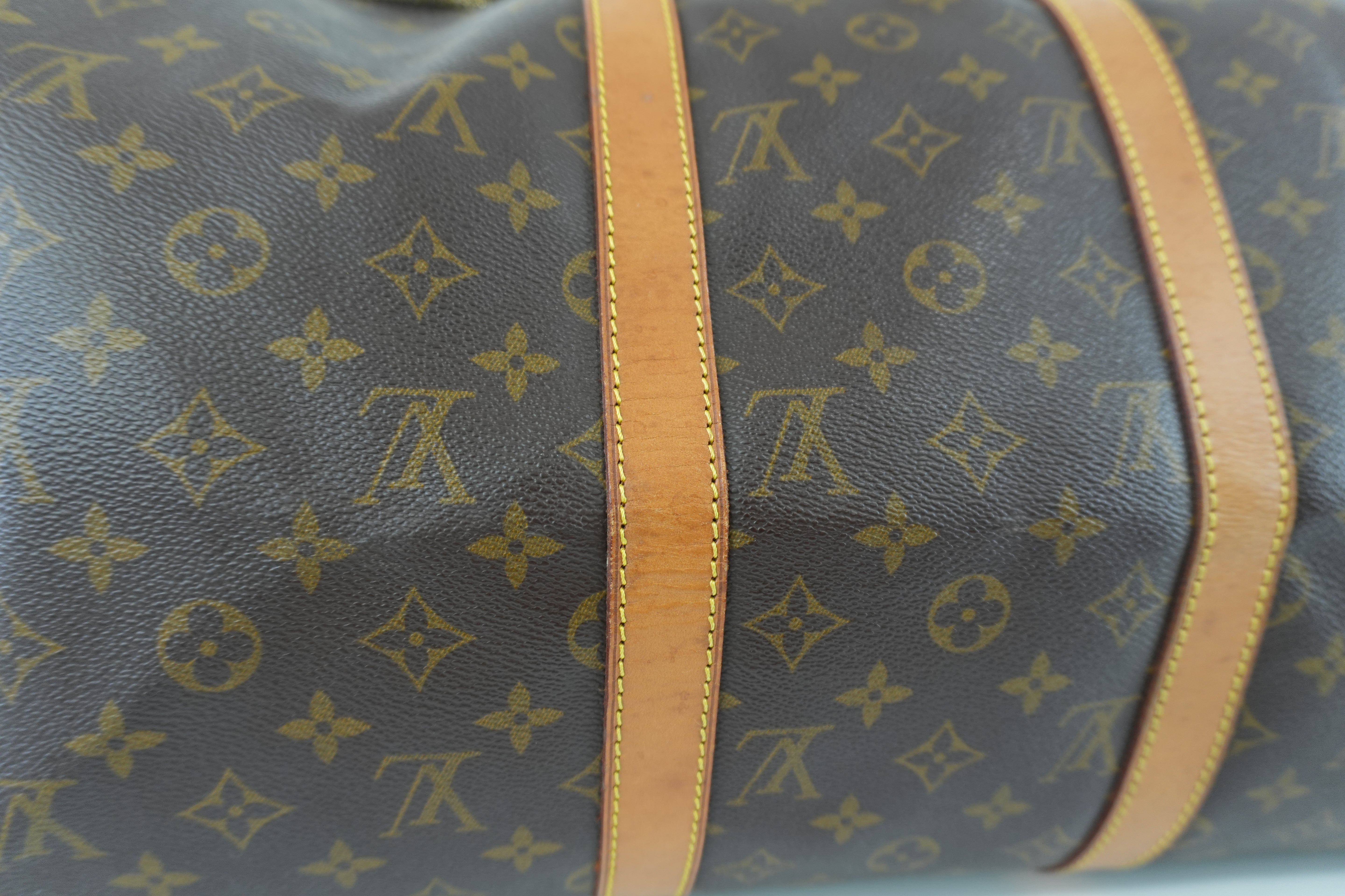 Louis Vuitton Monogram Keepall 50 Travel Boston Bag Used