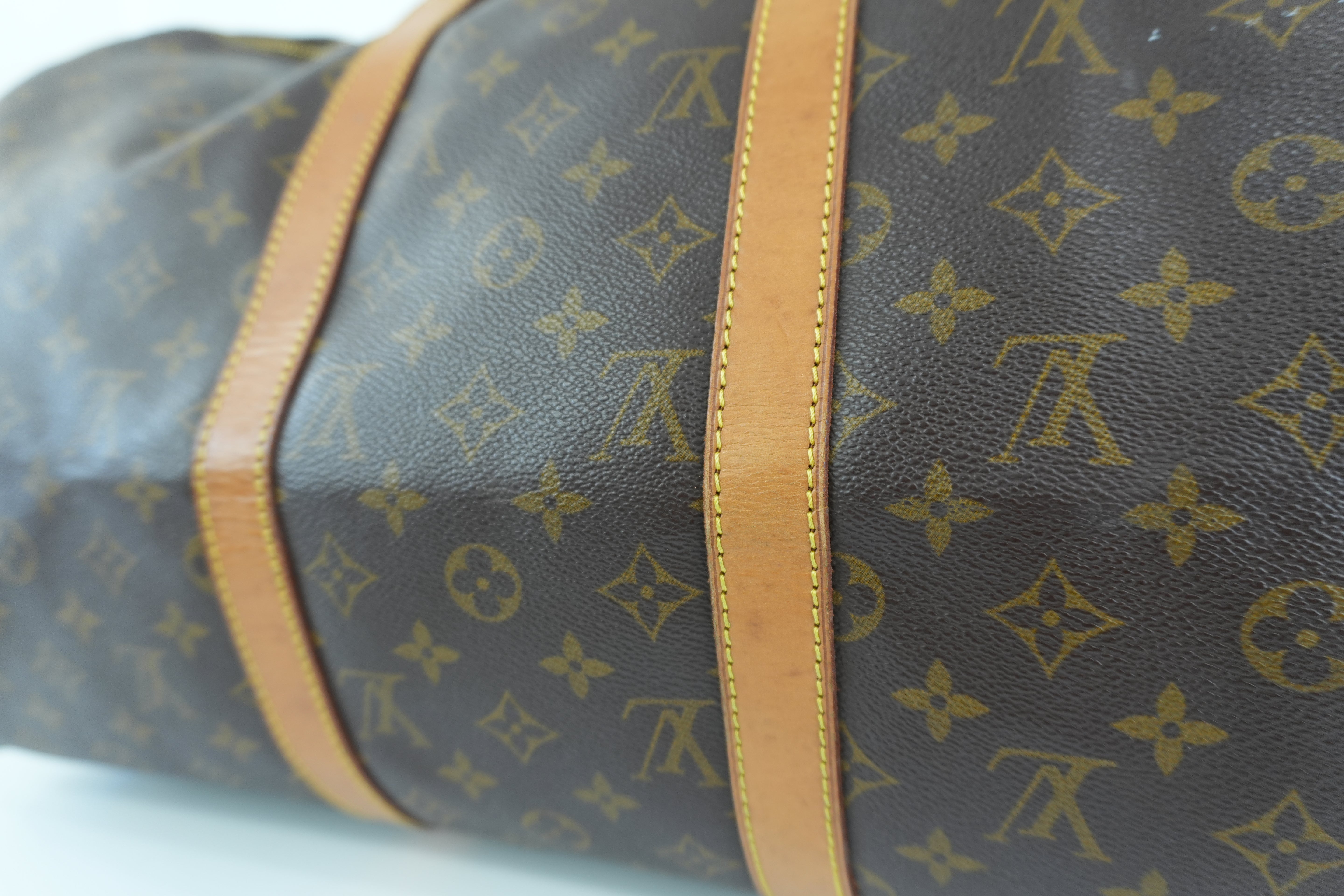 Louis Vuitton Monogram Keepall 50 Travel Boston Bag Used