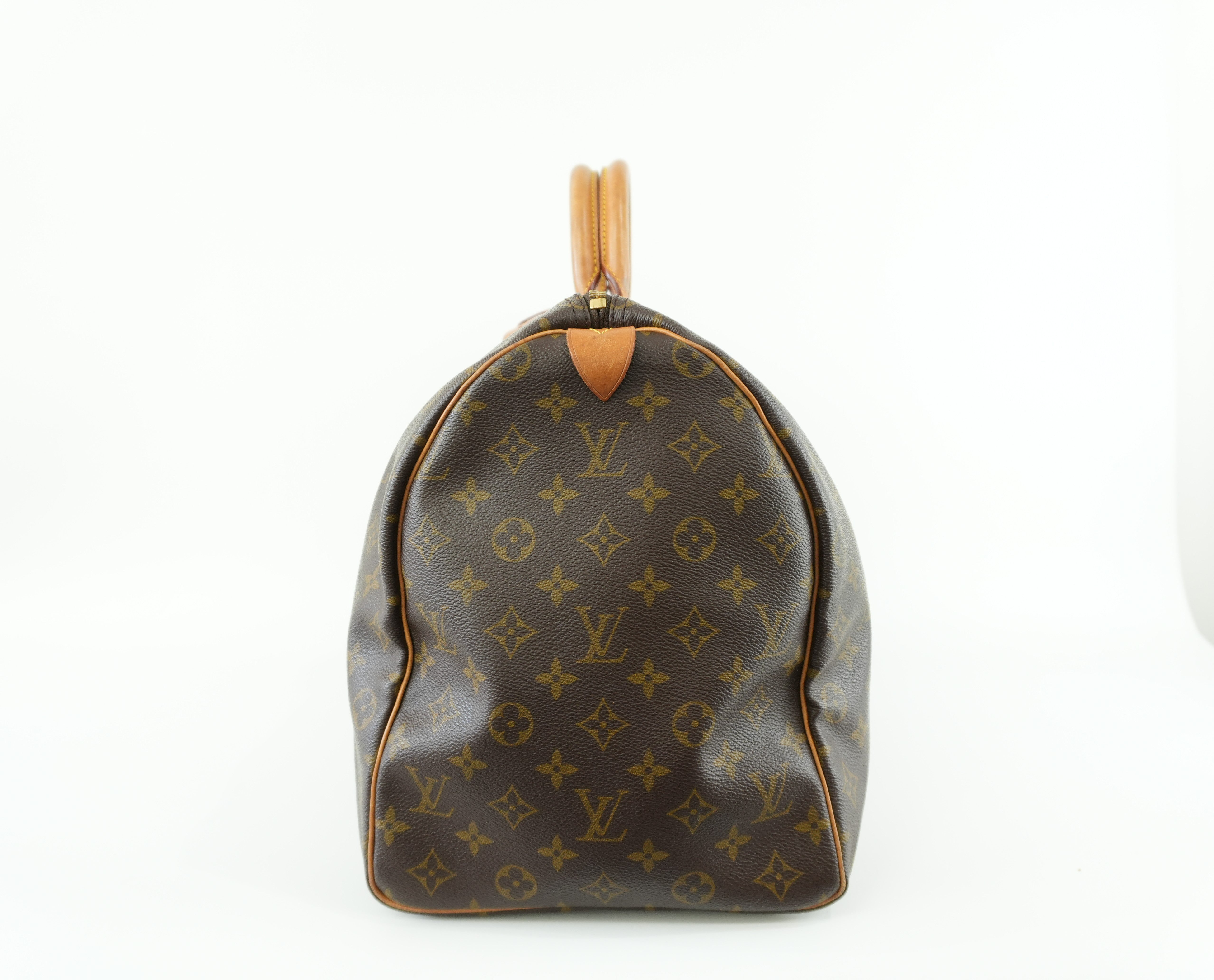 Louis Vuitton Monogram Keepall 50 Travel Boston Bag Used