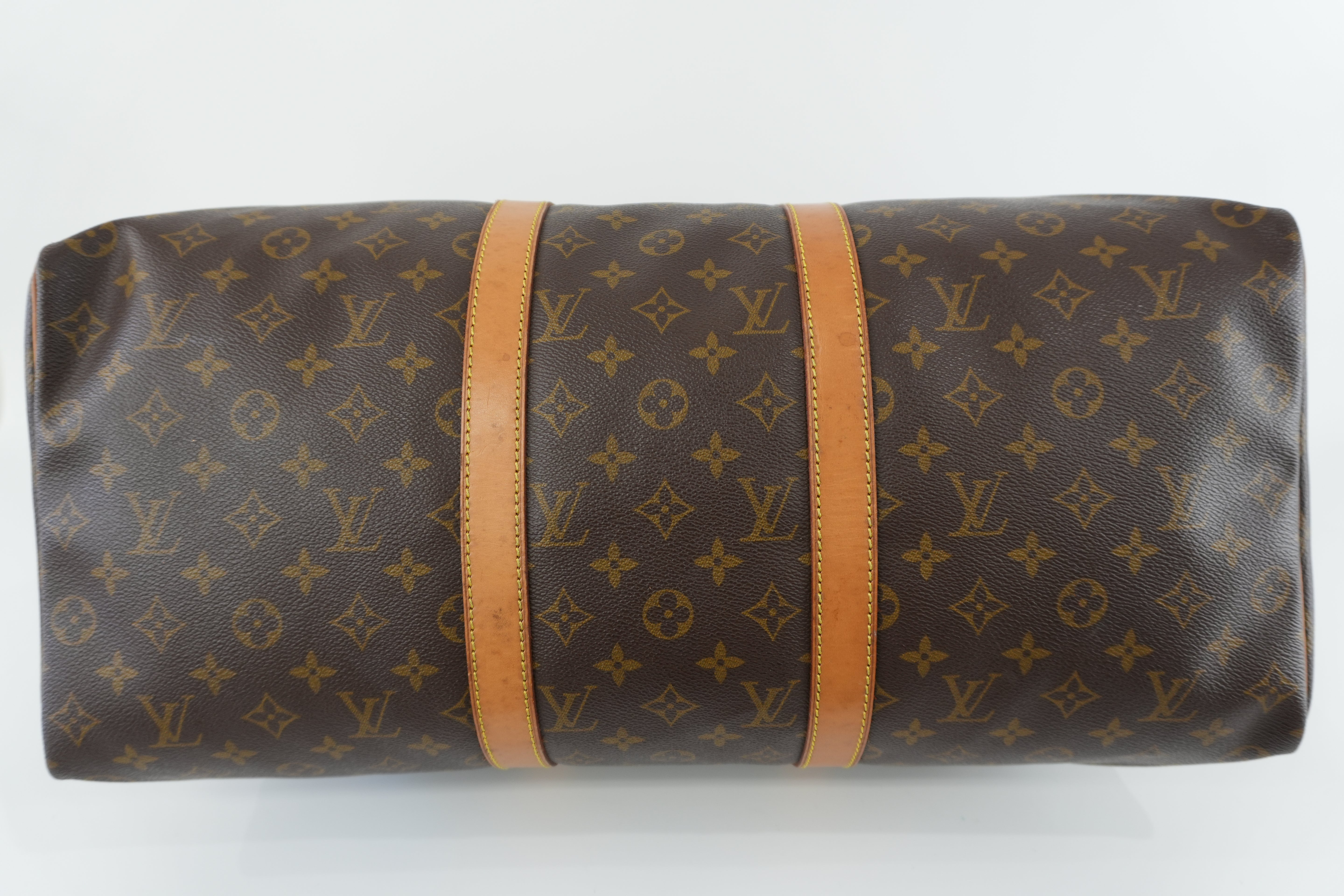 Louis Vuitton Monogram Keepall 50 Travel Boston Bag Used