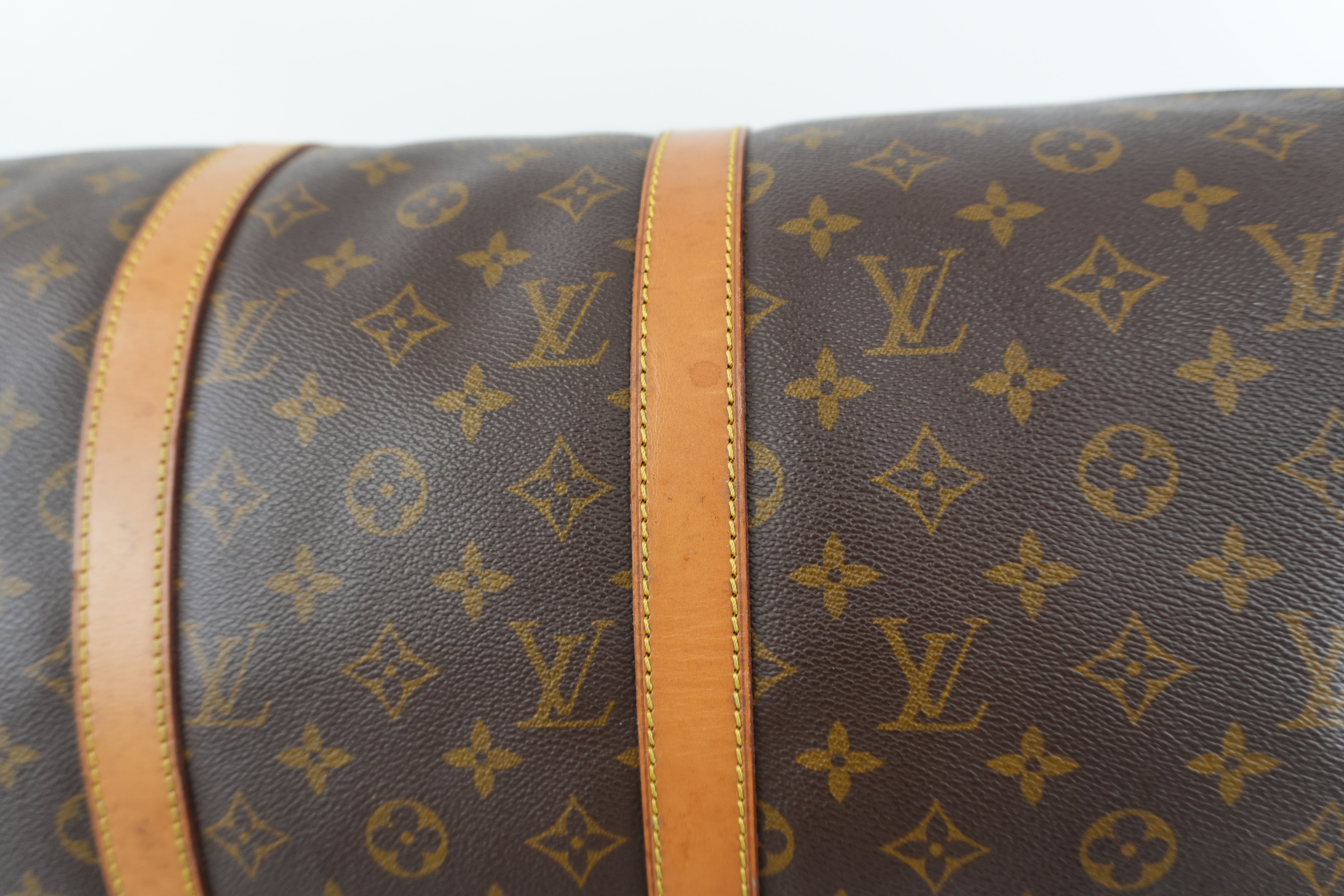 Louis Vuitton Monogram Keepall 50 Travel Boston Bag Used