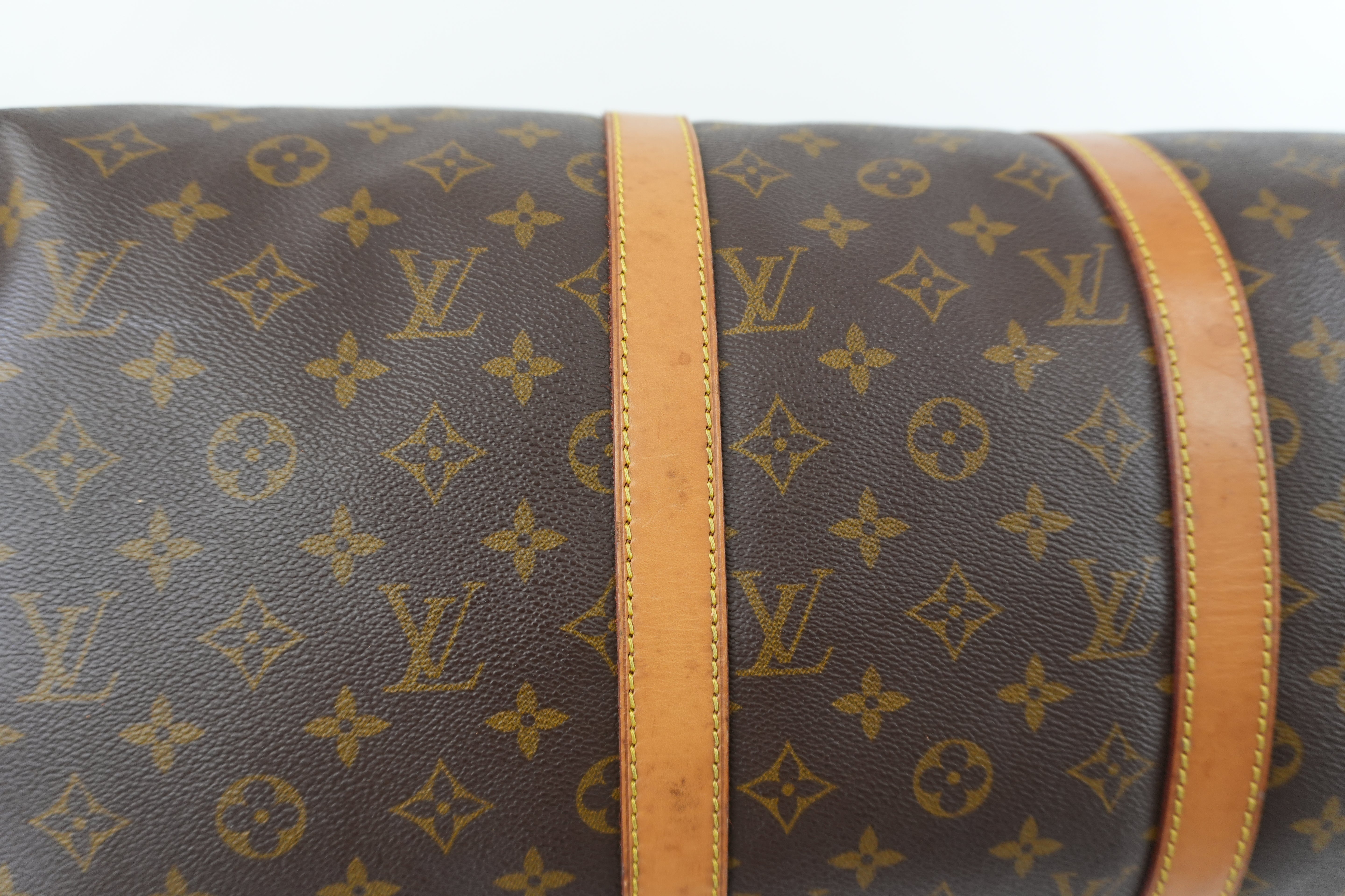 Louis Vuitton Monogram Keepall 50 Travel Boston Bag Used