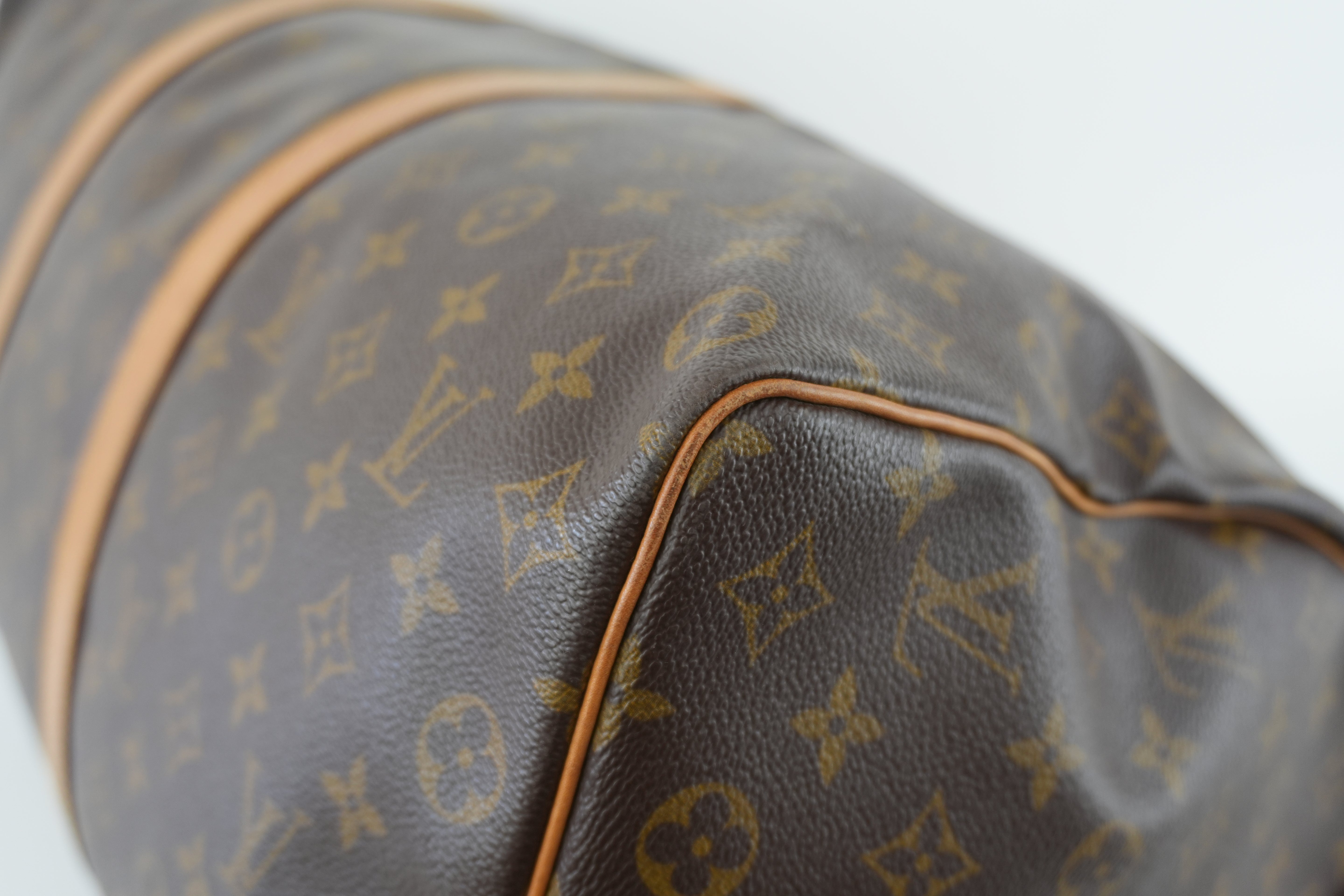 Louis Vuitton Monogram Keepall 50 Travel Boston Bag Used