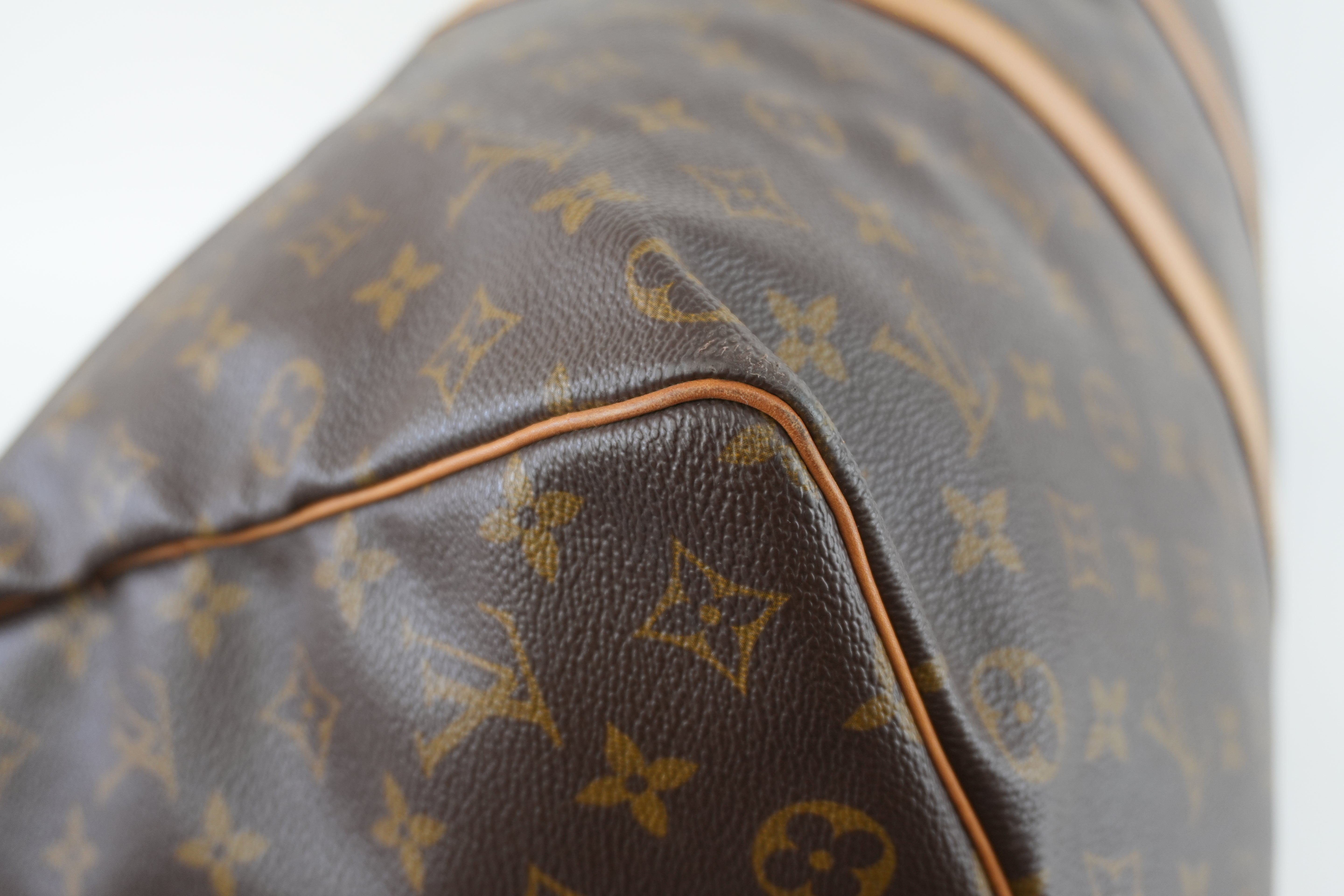 Louis Vuitton Monogram Keepall 50 Travel Boston Bag Used