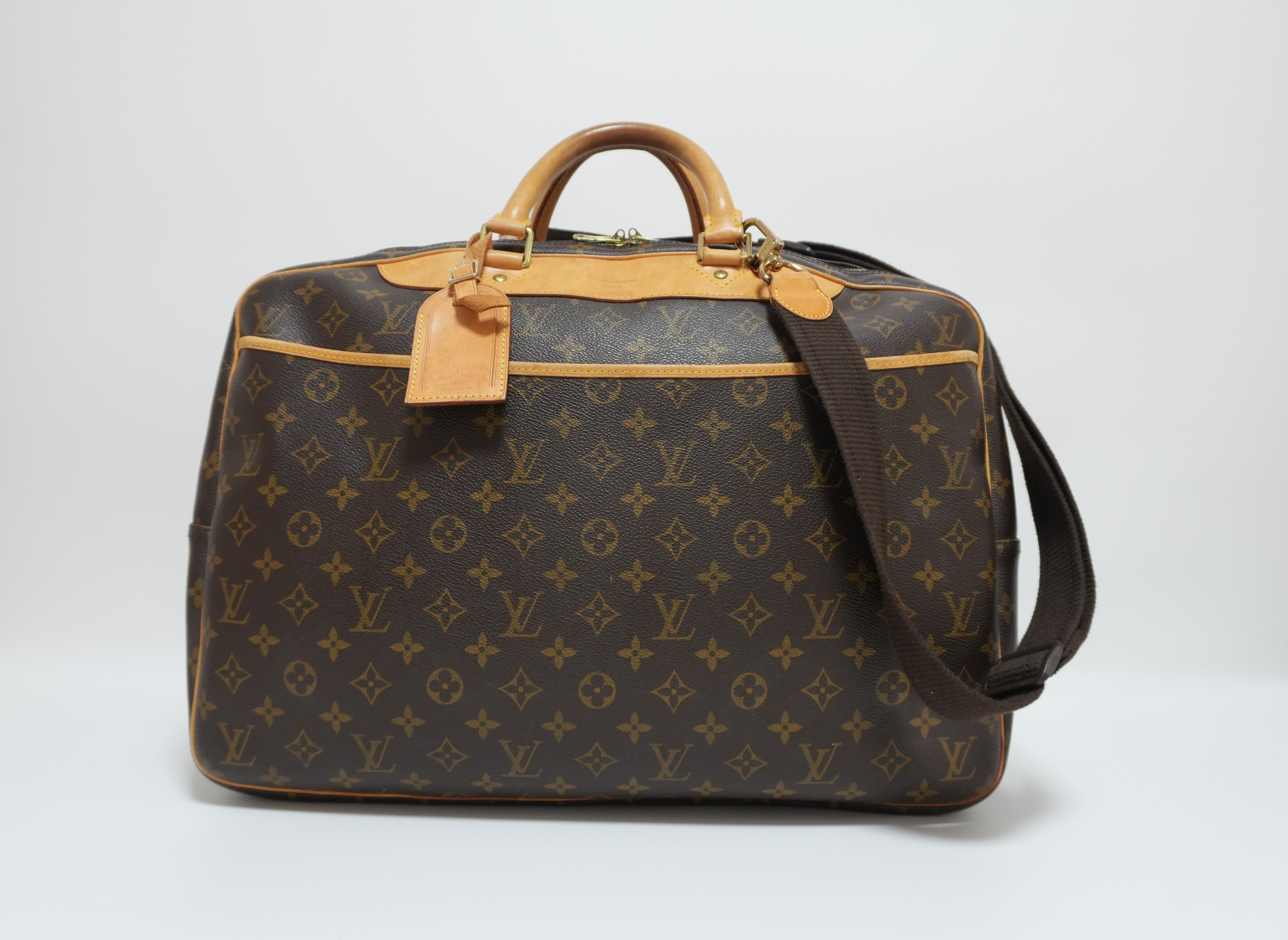 Louis Vuitton Alize 24 Travel Bag Used