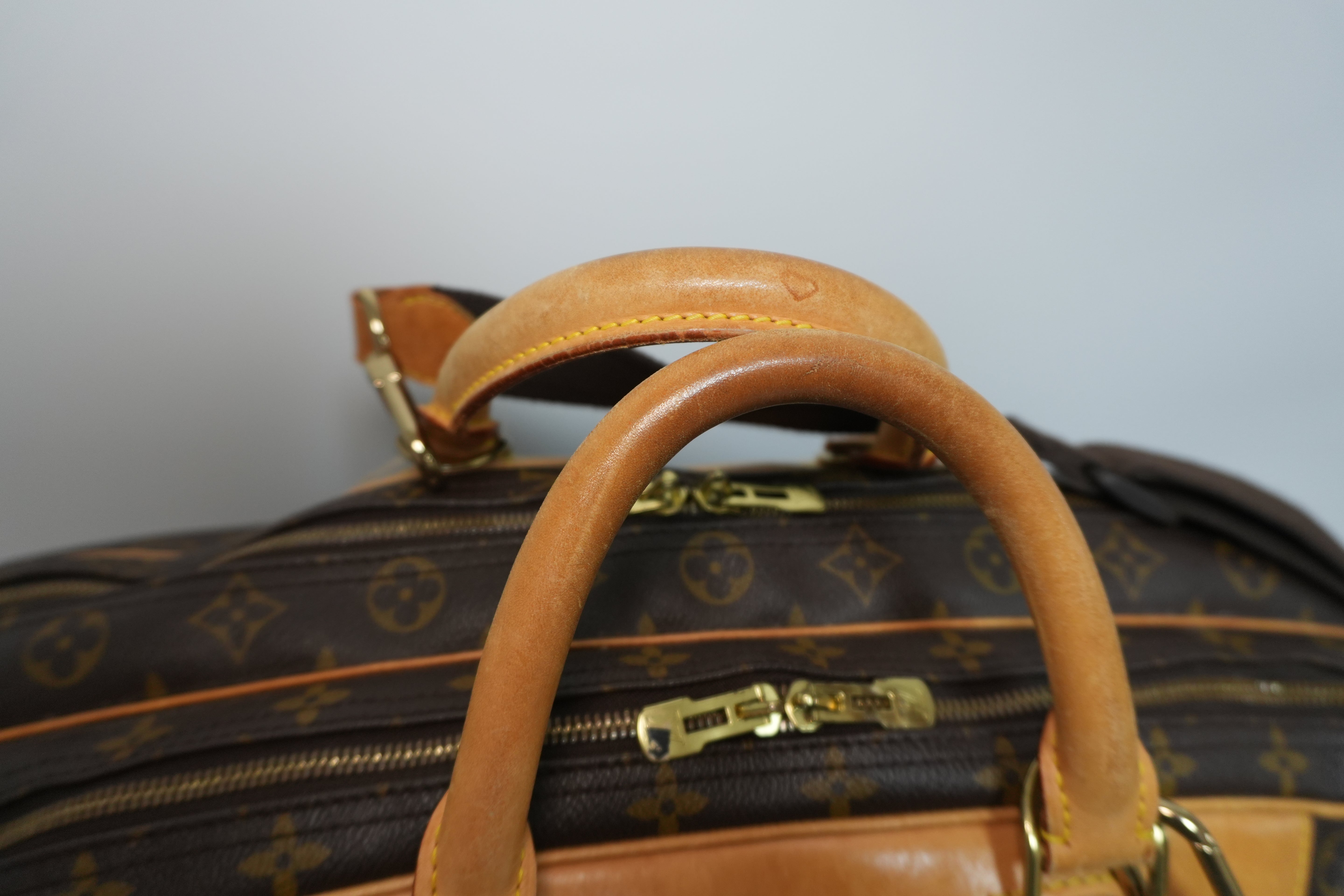 Louis Vuitton Alize 24 Travel Bag Used