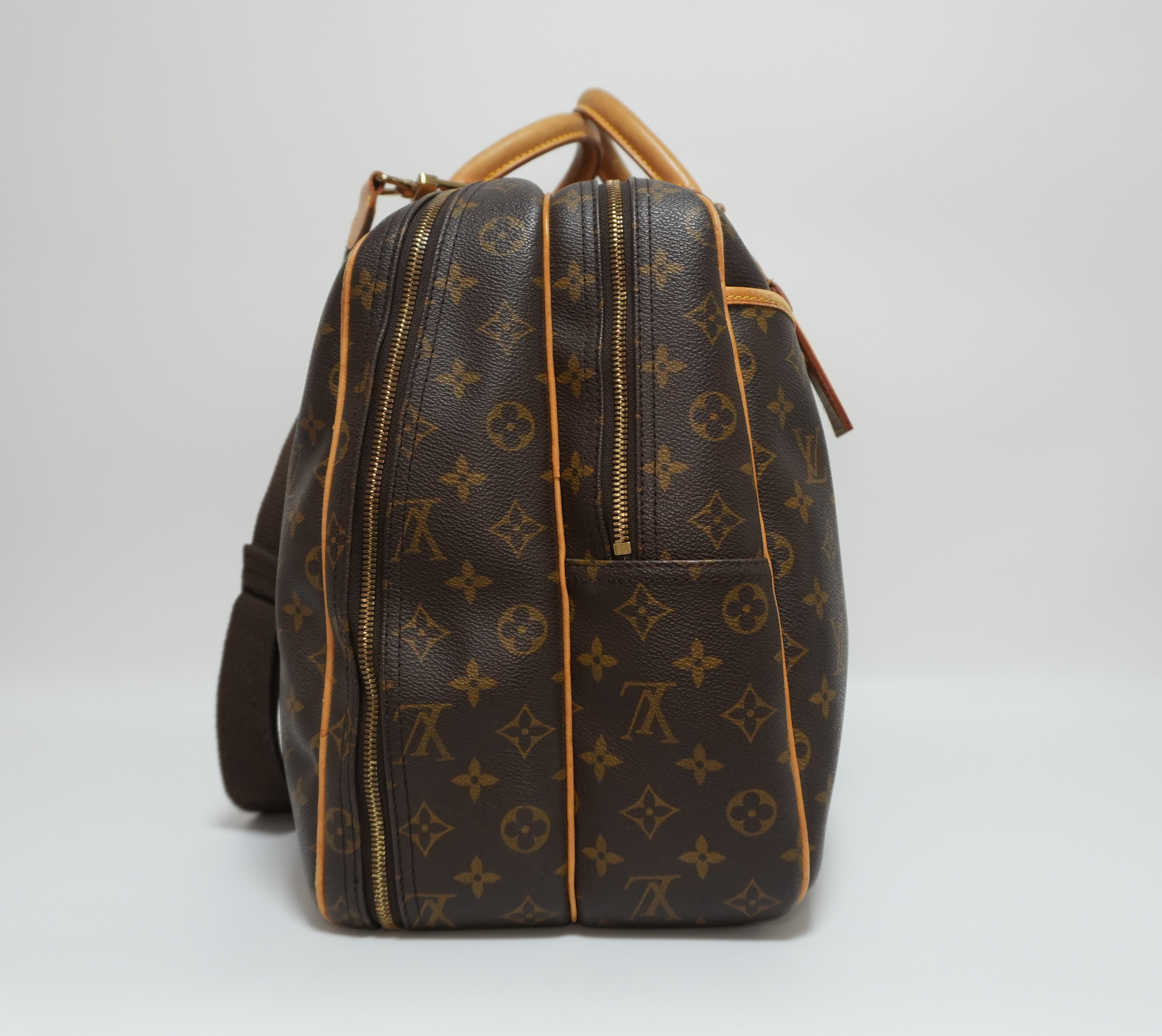 Louis Vuitton Alize 24 Travel Bag Used