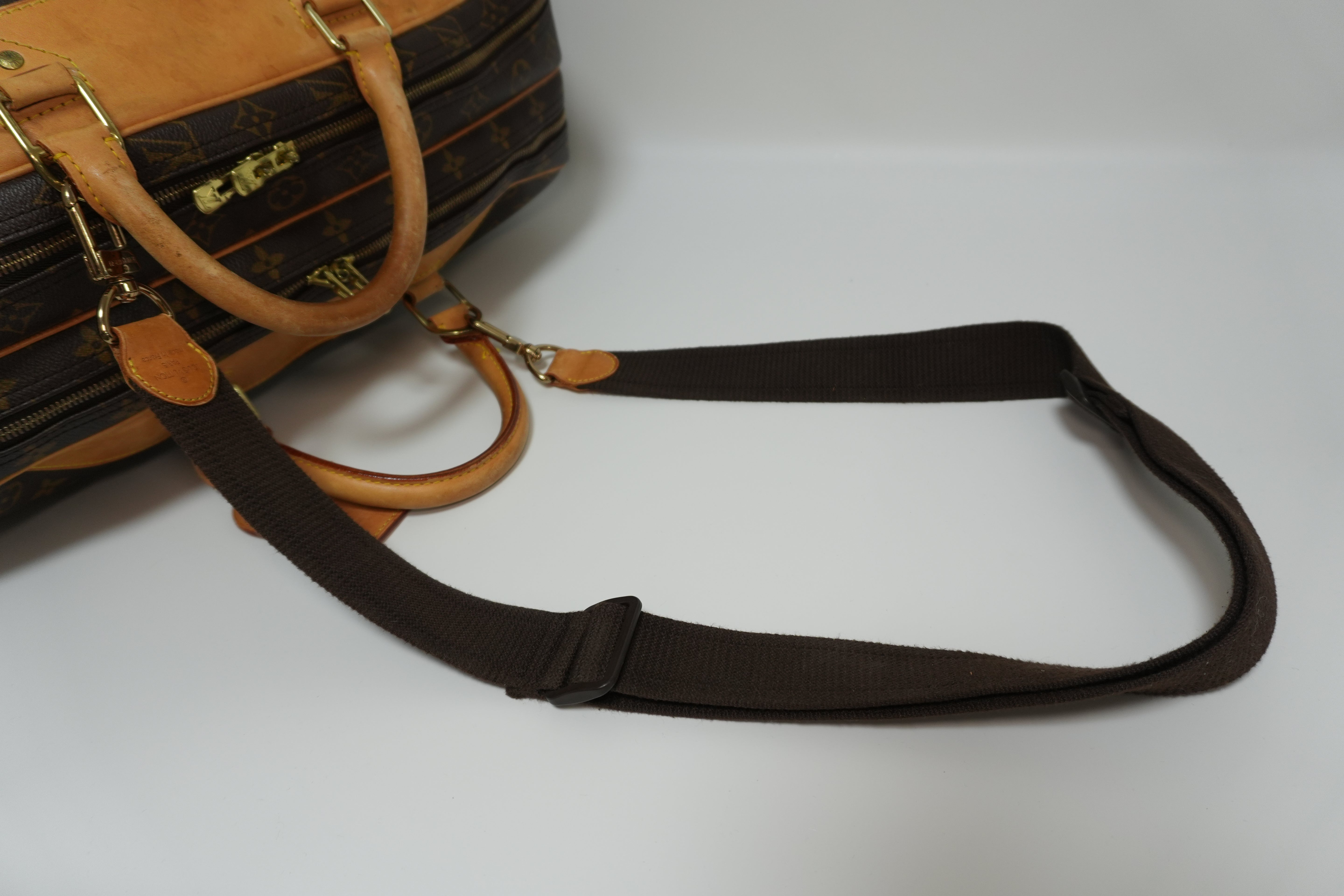 Louis Vuitton Alize 24 Travel Bag Used