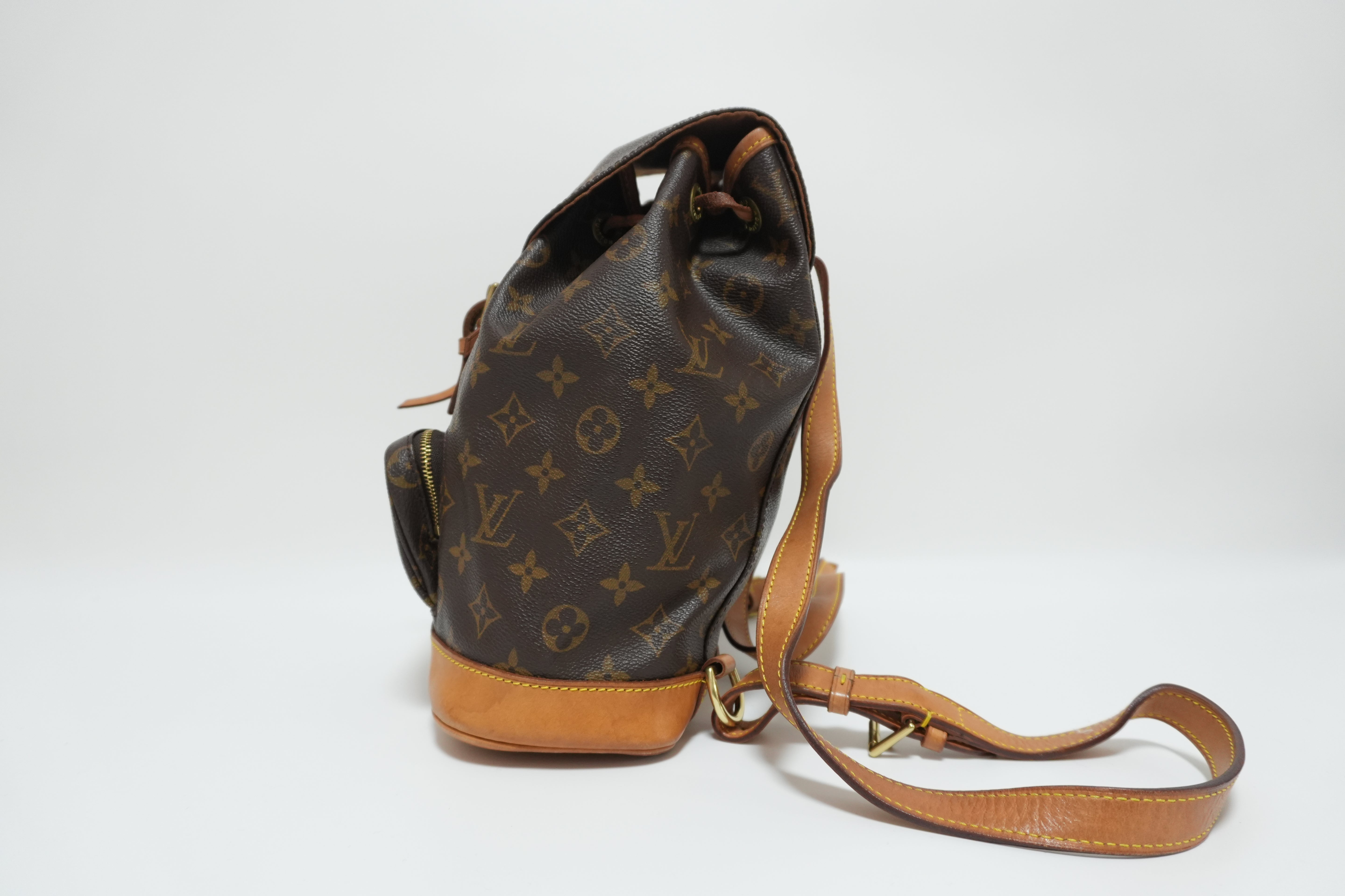 Louis Vuitton Montsouris MM Backpack Used