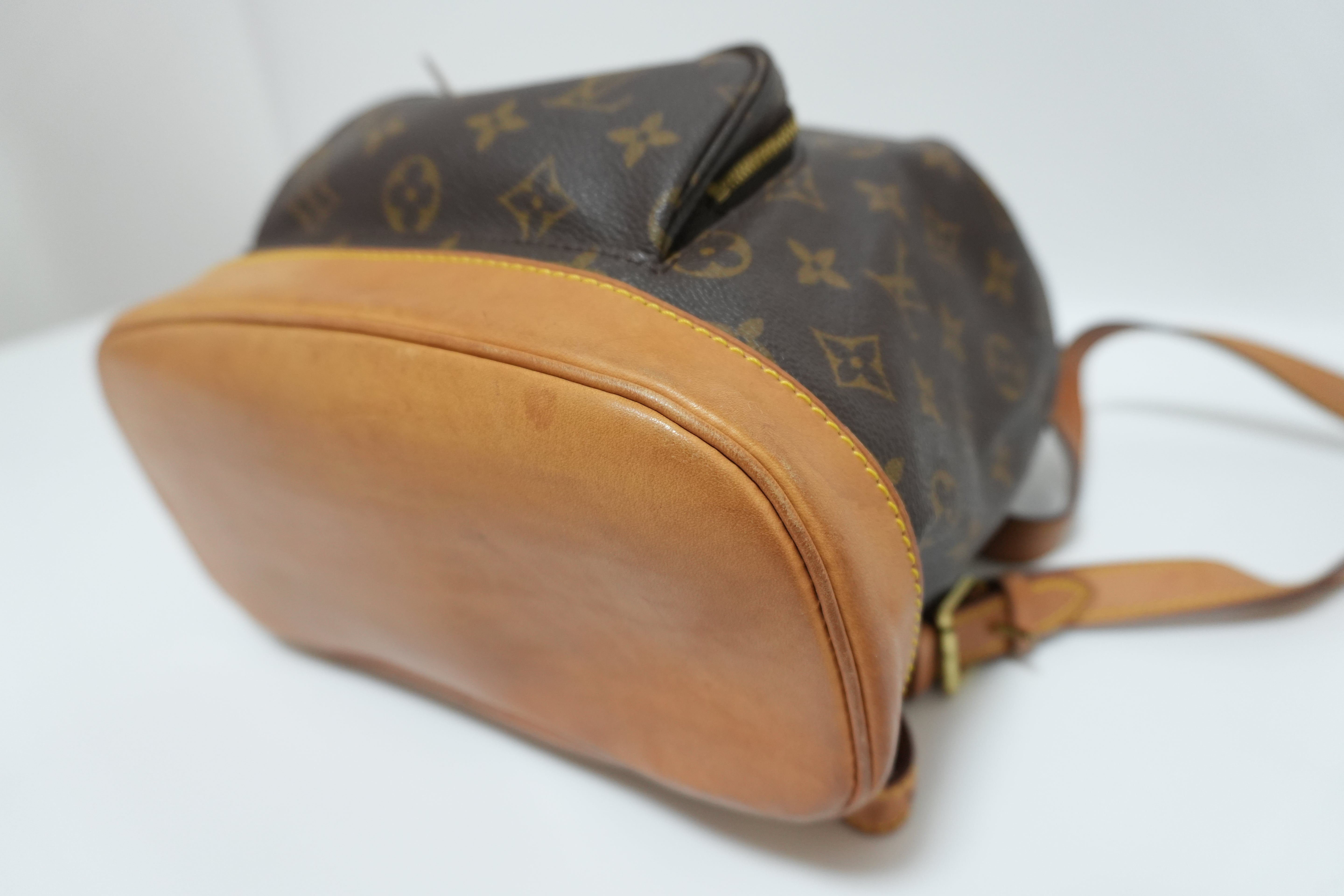 Louis Vuitton Montsouris MM Backpack Used