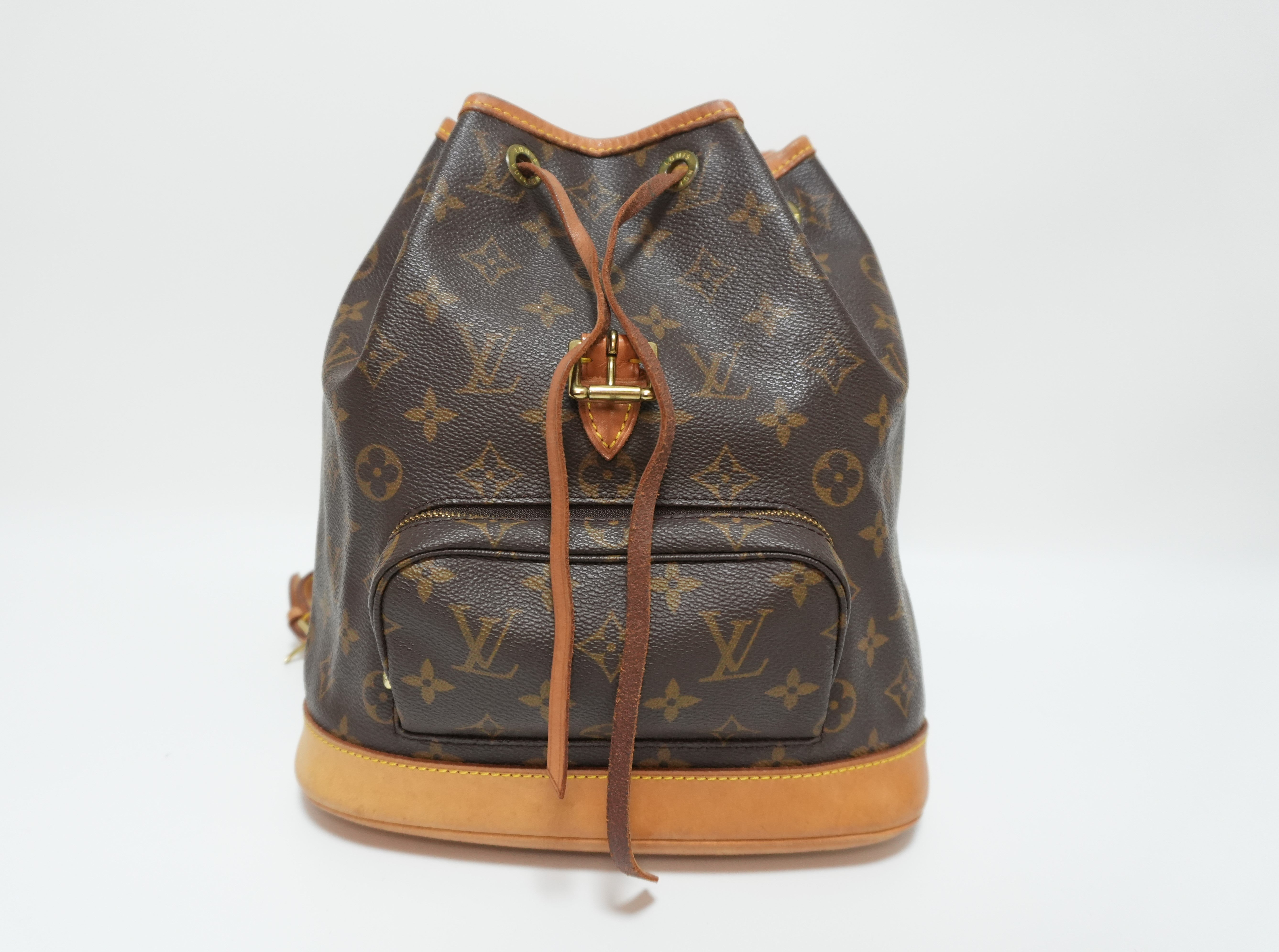 Louis Vuitton Montsouris MM Backpack Used