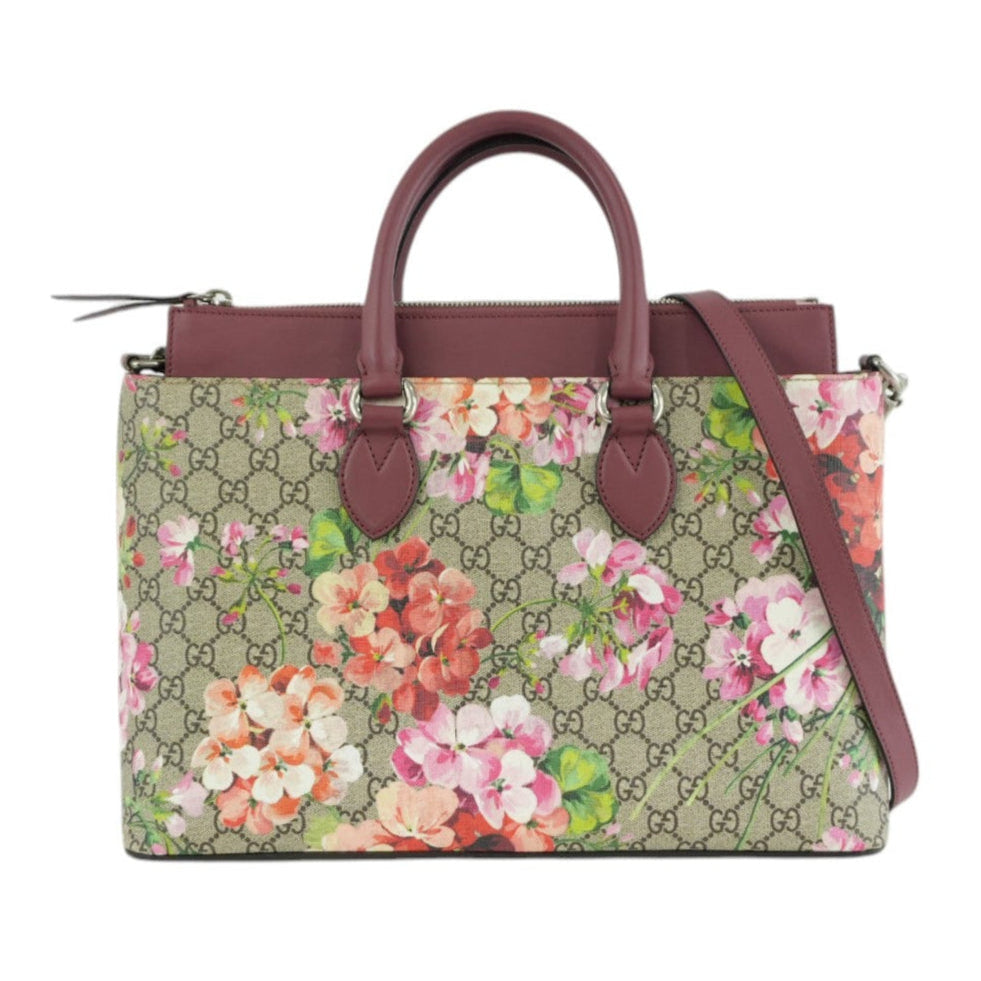 Gucci Ophidia Blooms Shoulder Tote Bag Used