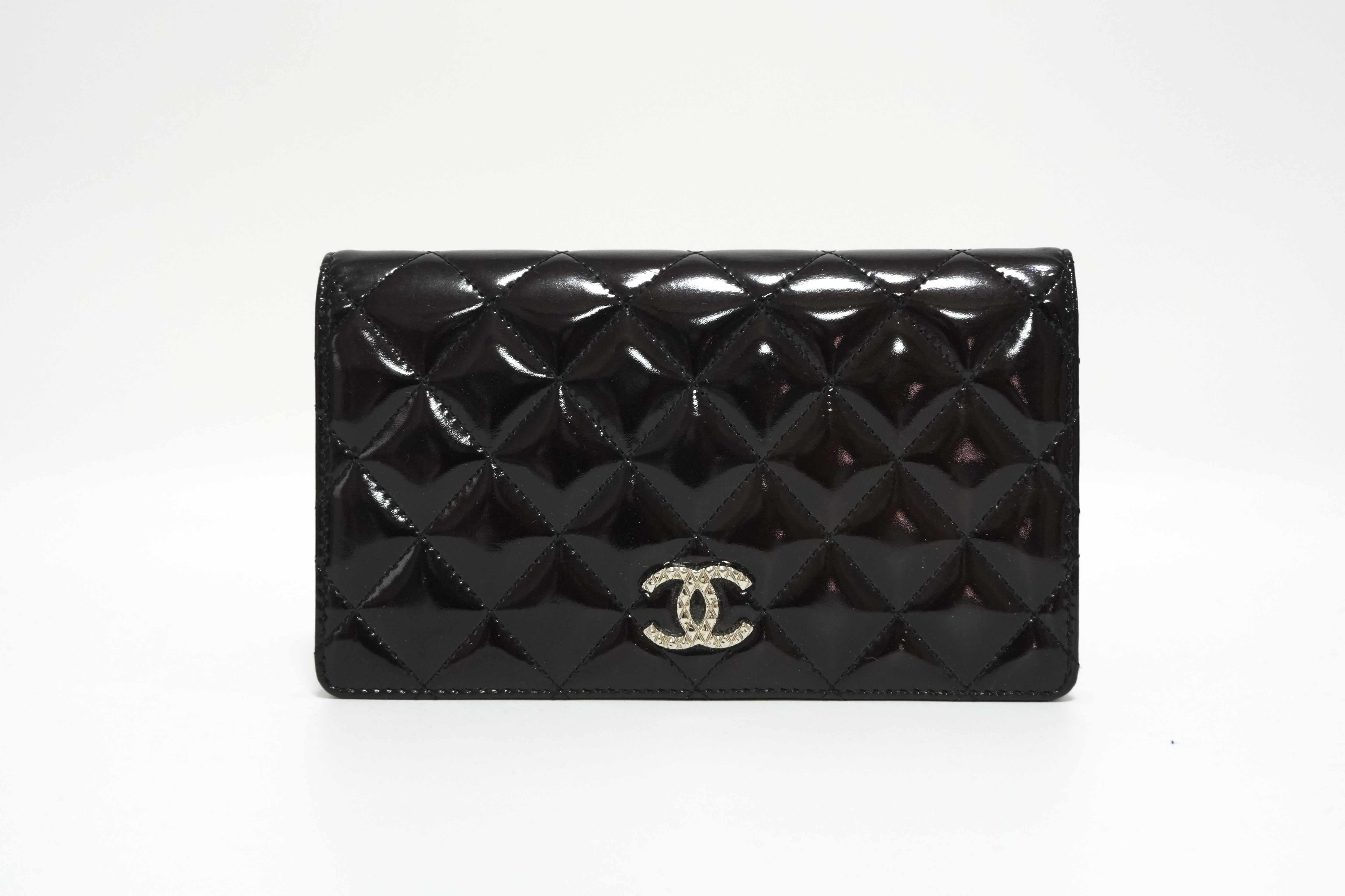 Chanel Patent Wallet Used