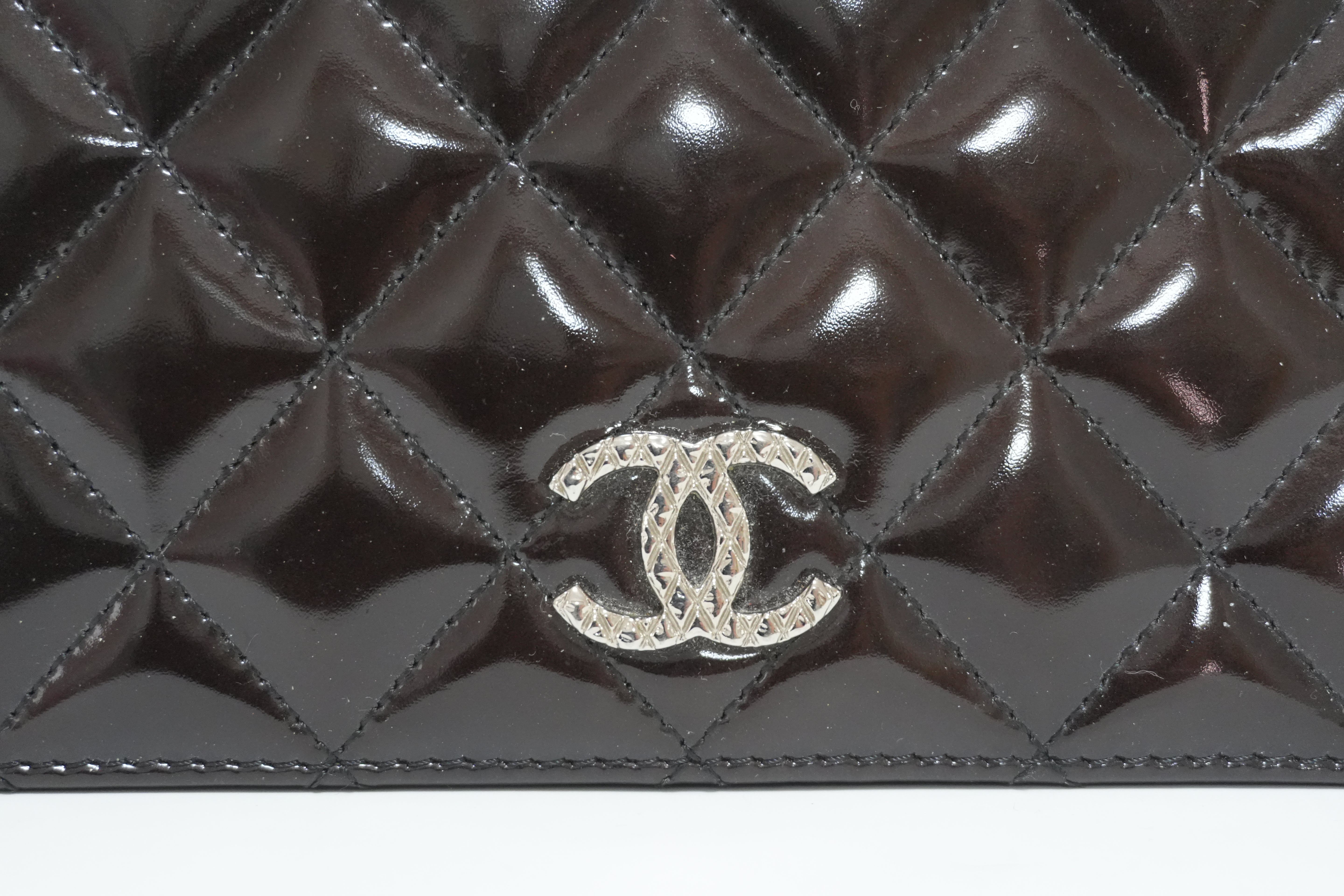 Chanel Patent Wallet Used