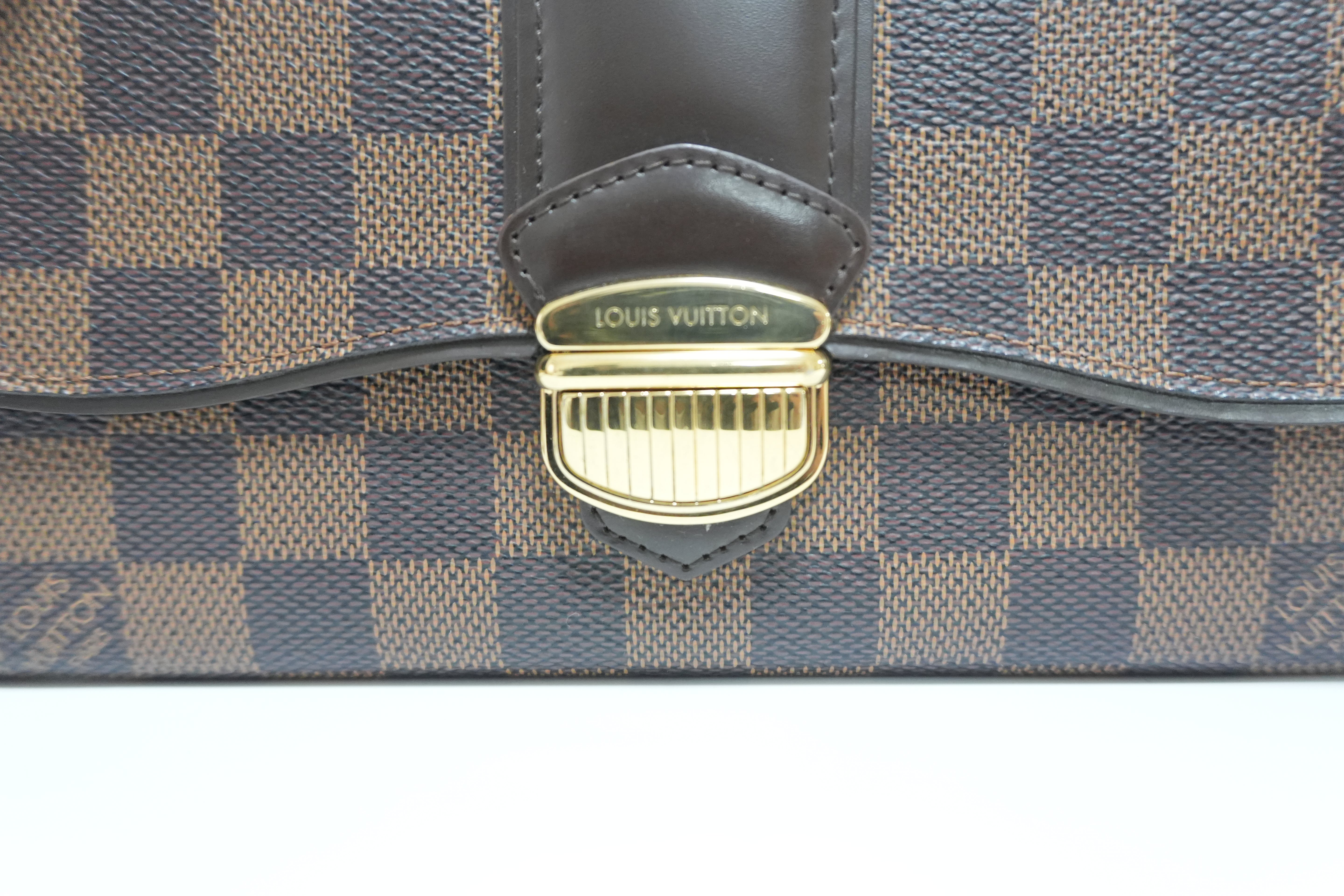 Louis Vuitton Fouil Sistine Damier Ebene Wallet Used