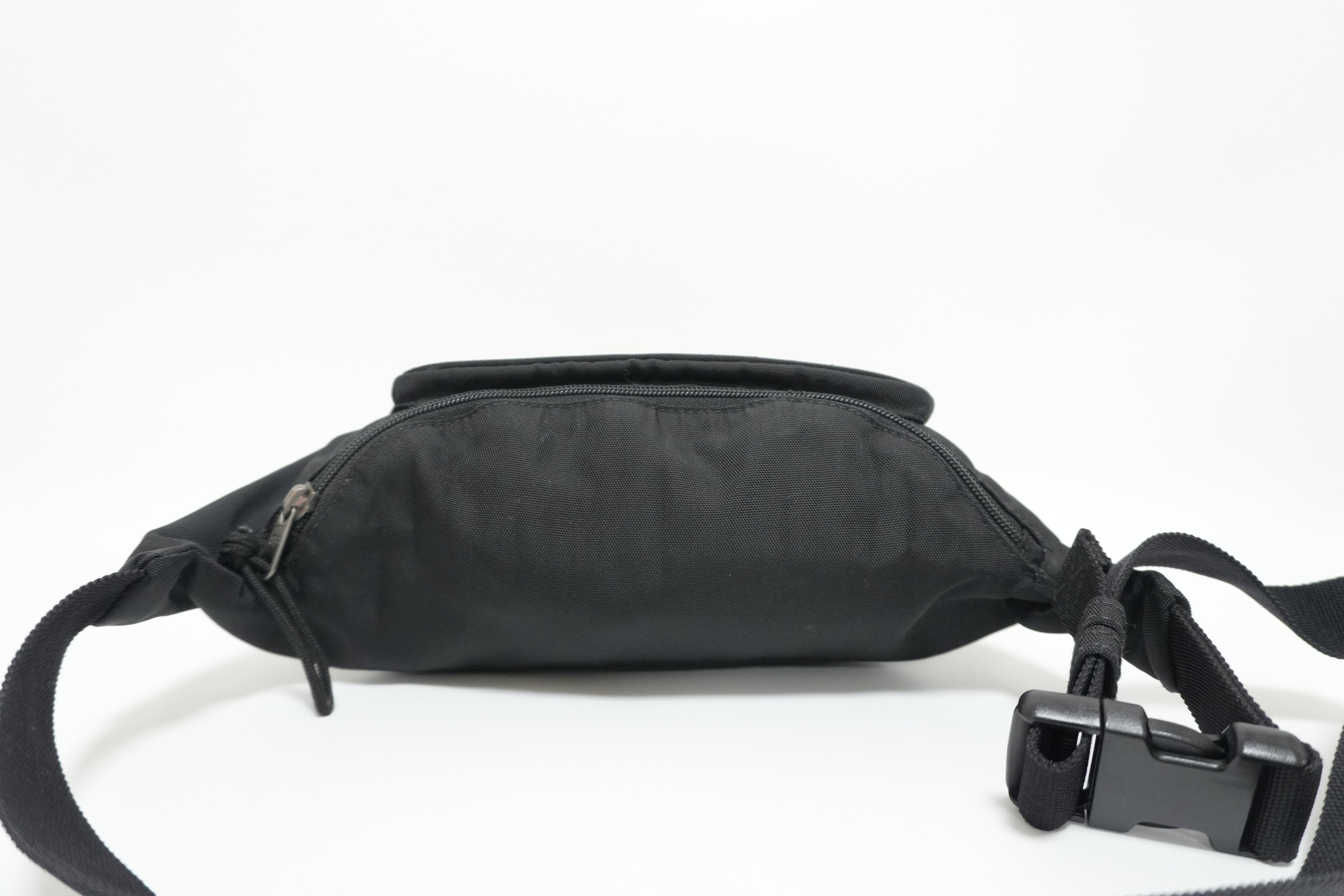 Balenciaga Explorer Canvas Belt Bag Black Used