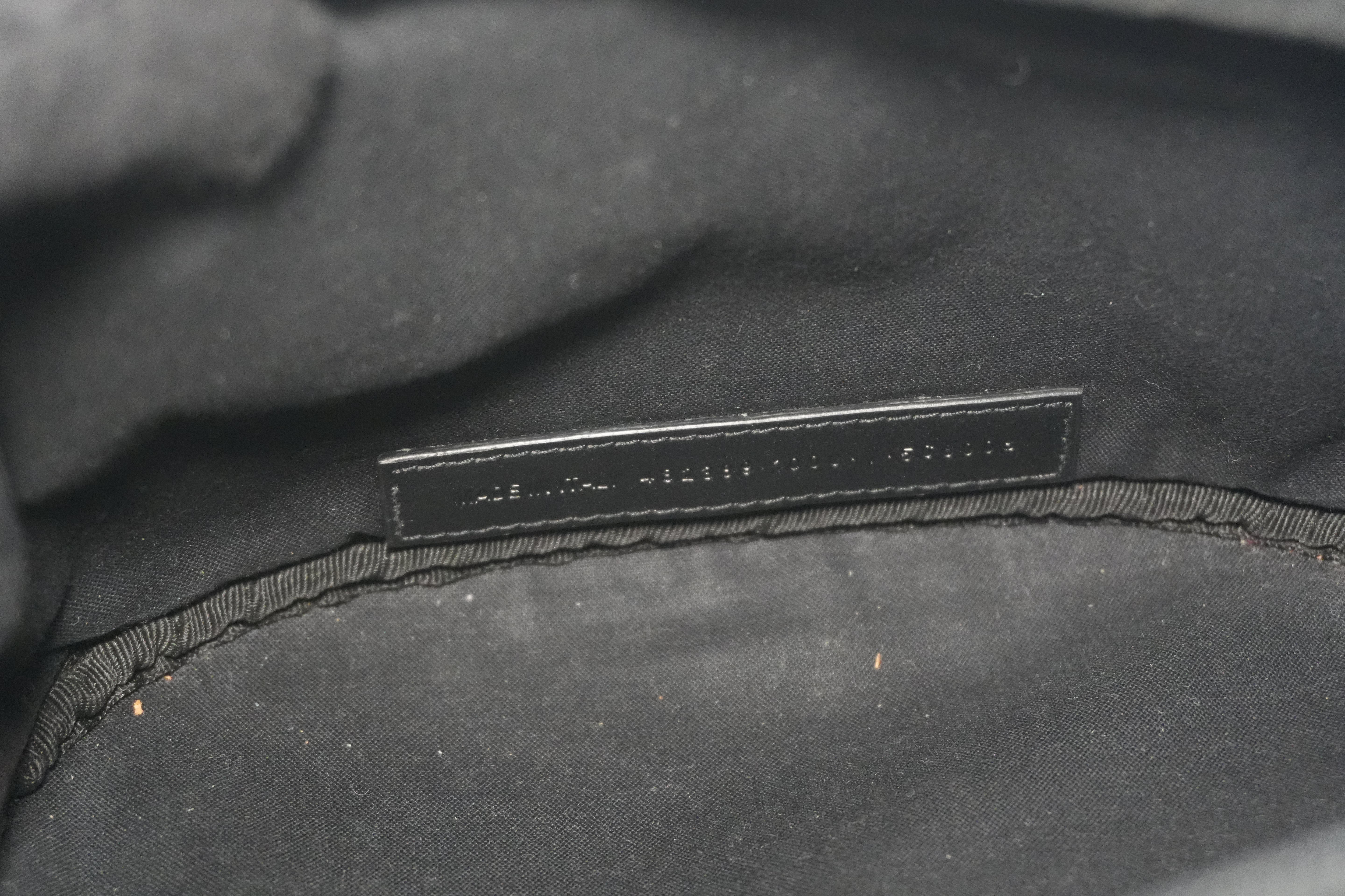 Balenciaga Explorer Canvas Belt Bag Nero Usato