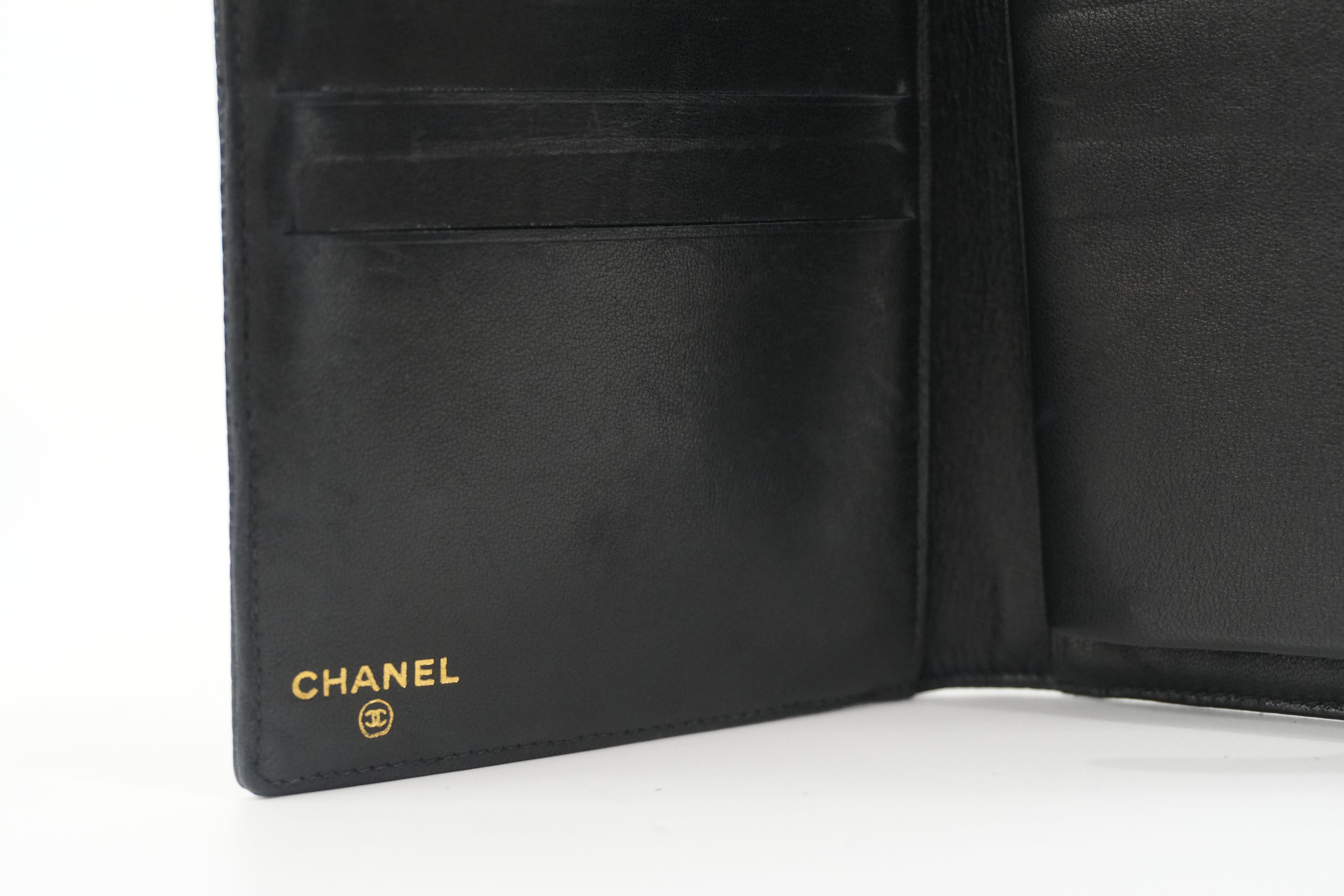 Chanel Caviar Skin Long Wallet Used