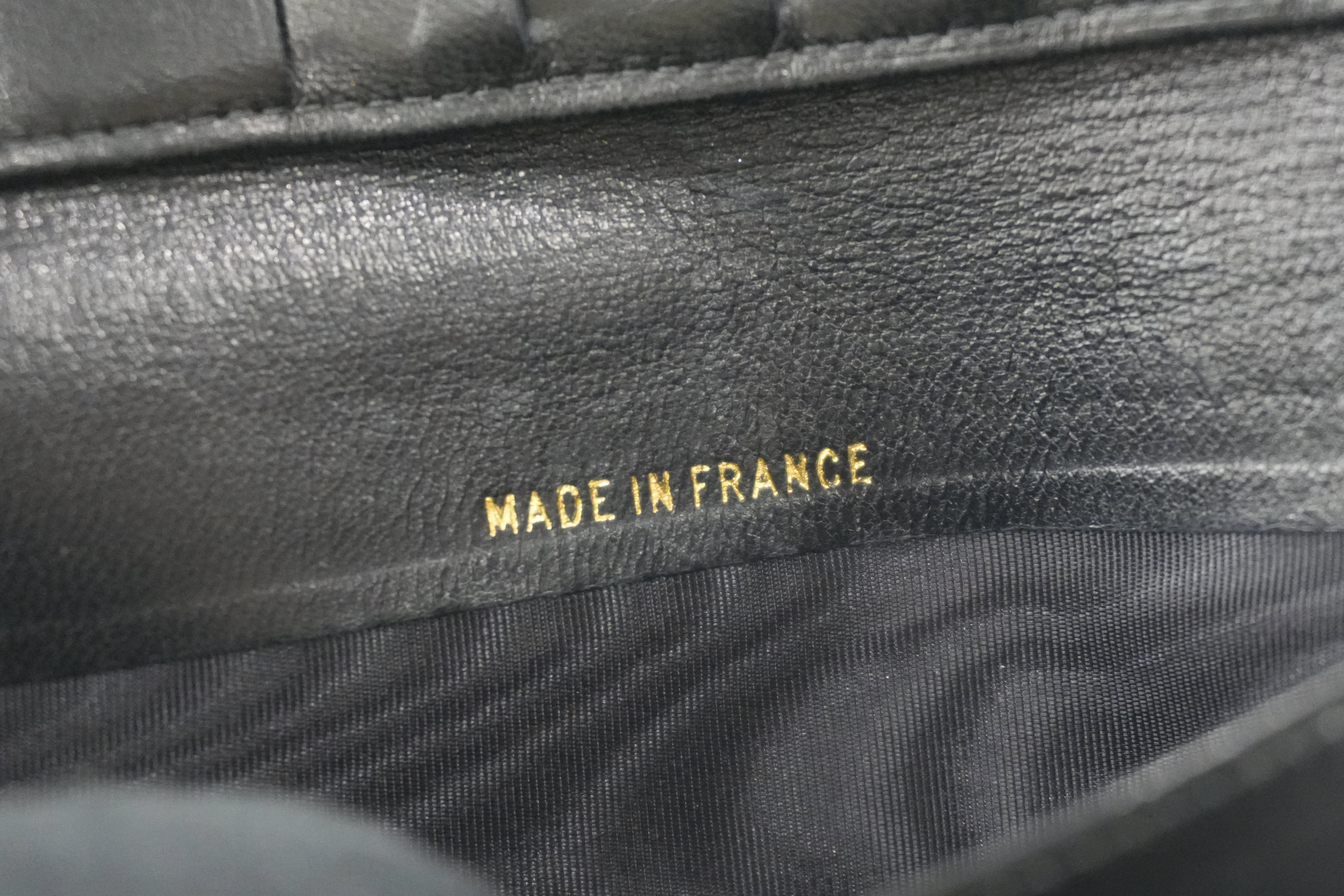 Chanel Caviar Skin Long Wallet Used