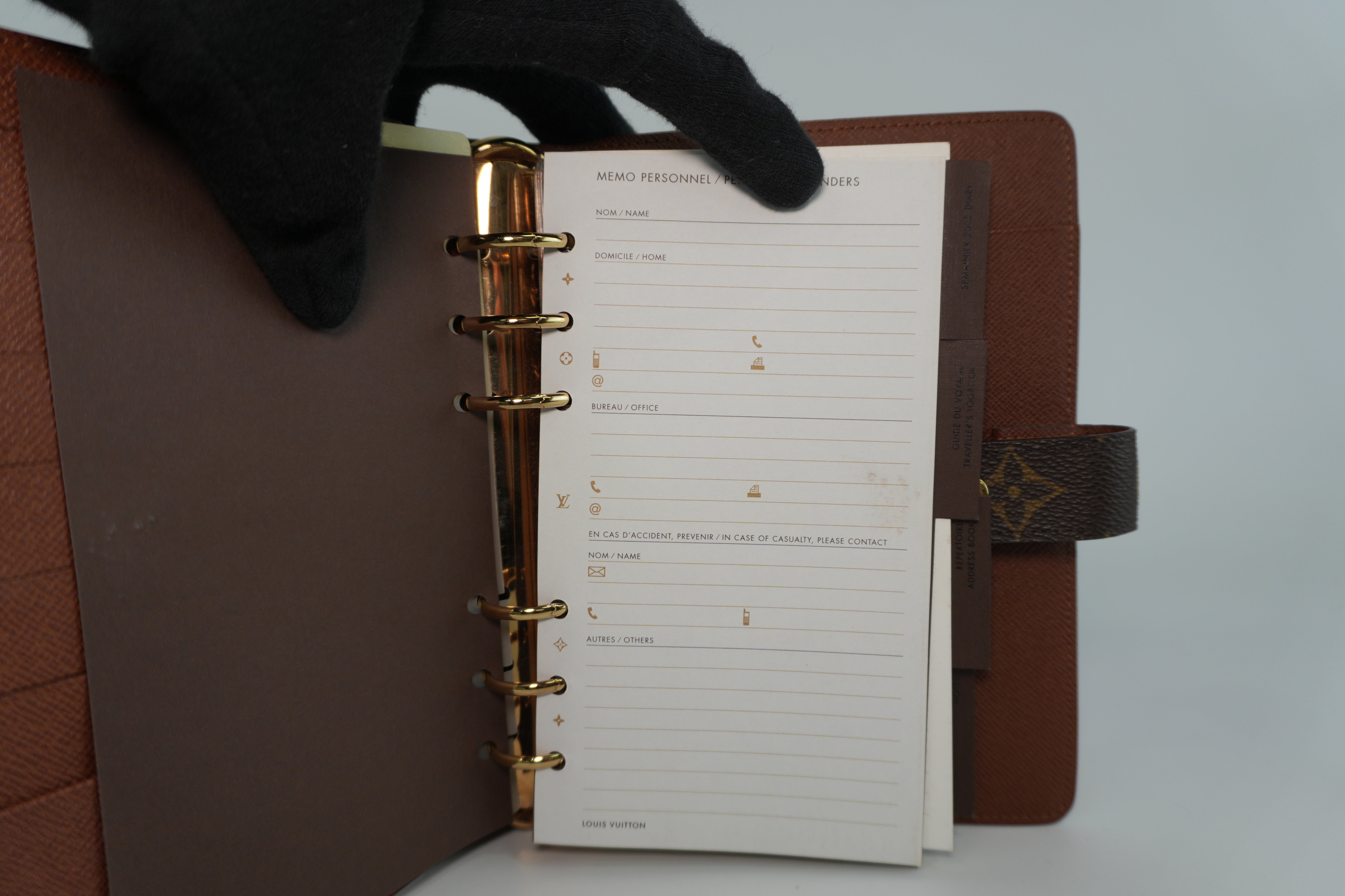 Louis Vuitton Monogram Agenda MM Used