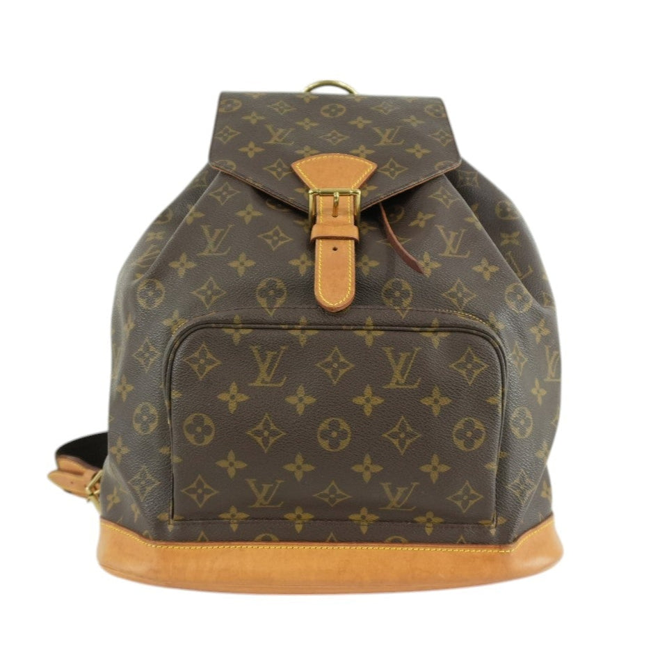 Louis Vuitton Monogram Montsouris GM Backpack Used