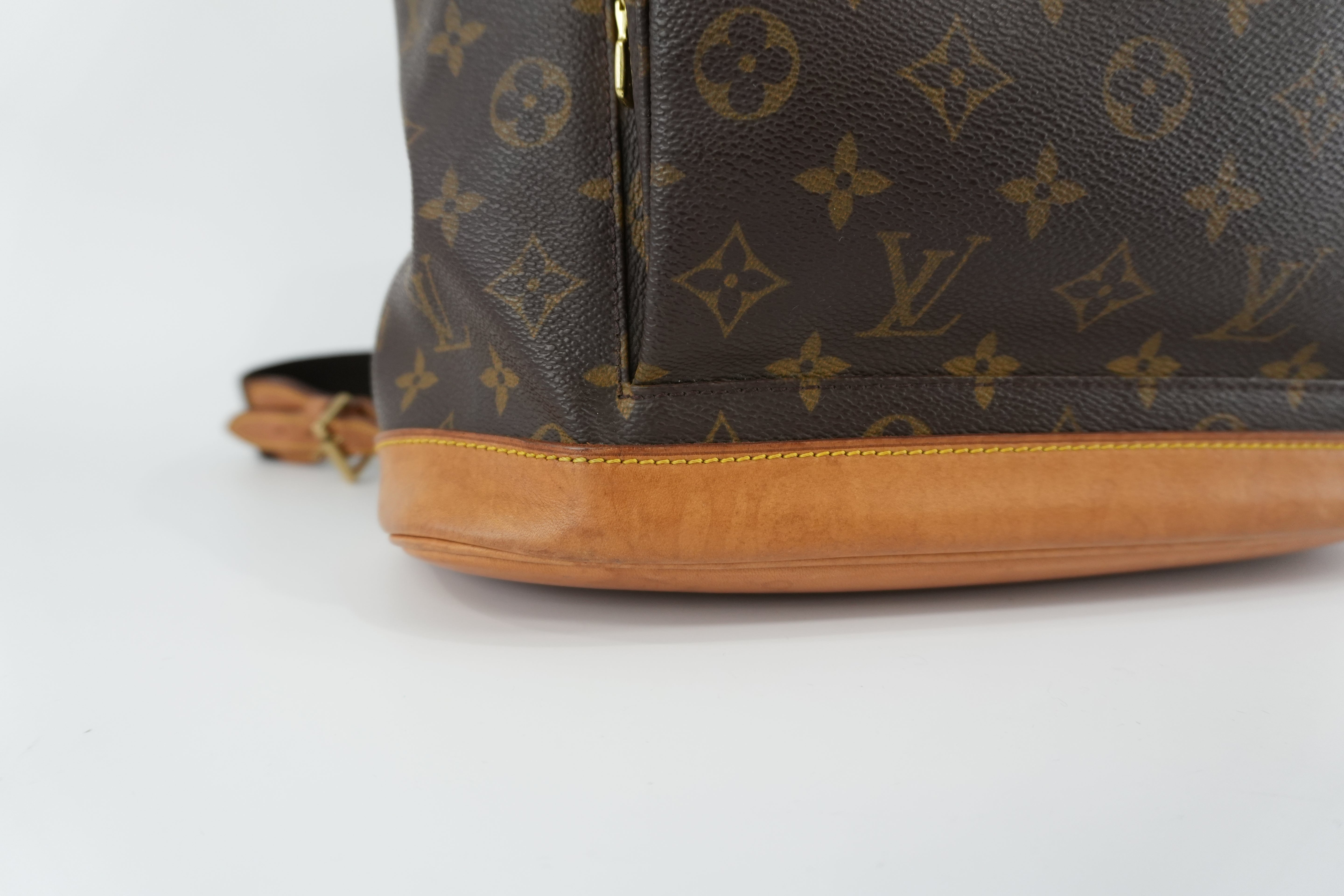 Louis Vuitton Monogram Montsouris GM Backpack Used