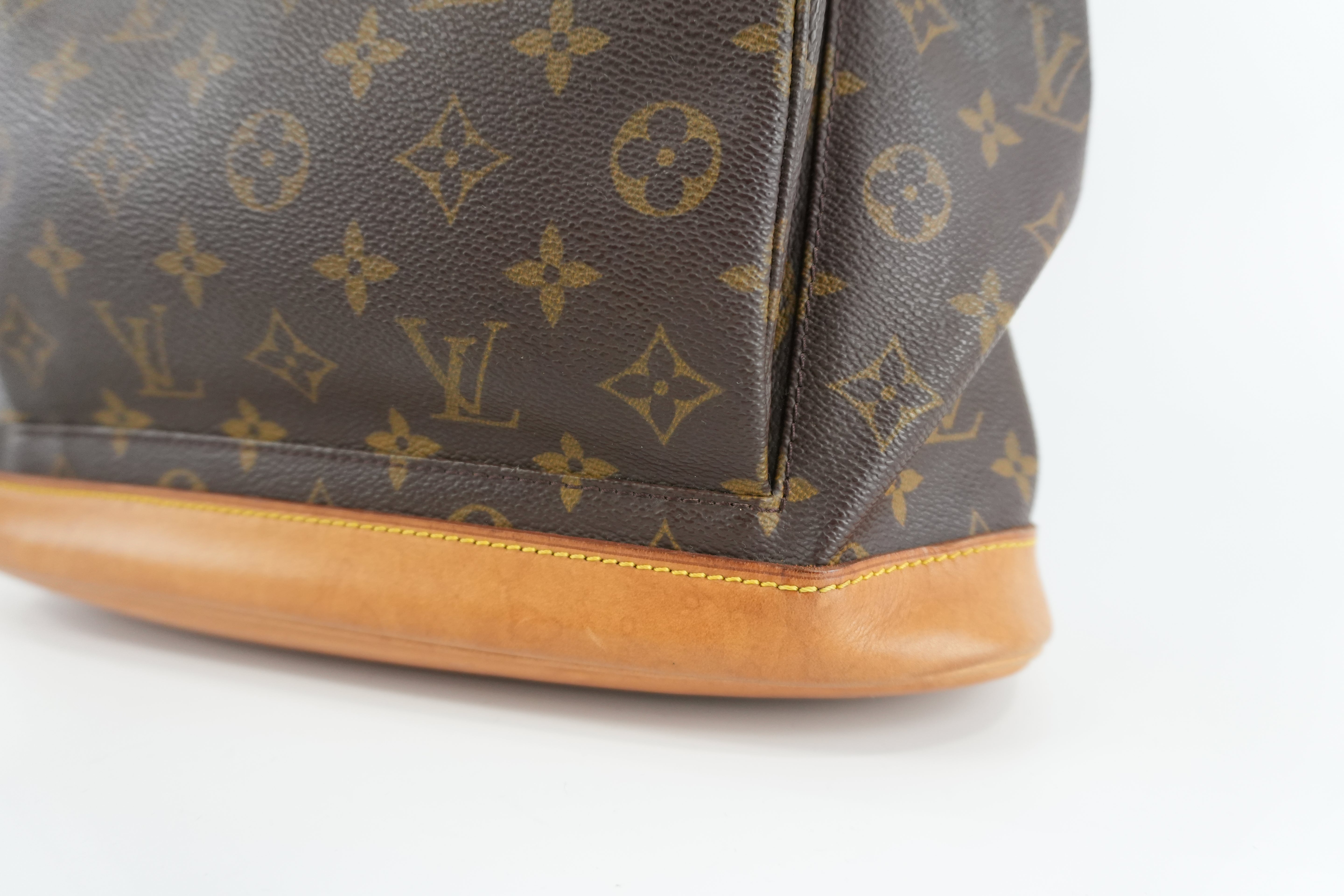 Louis Vuitton Monogram Montsouris GM Backpack Used