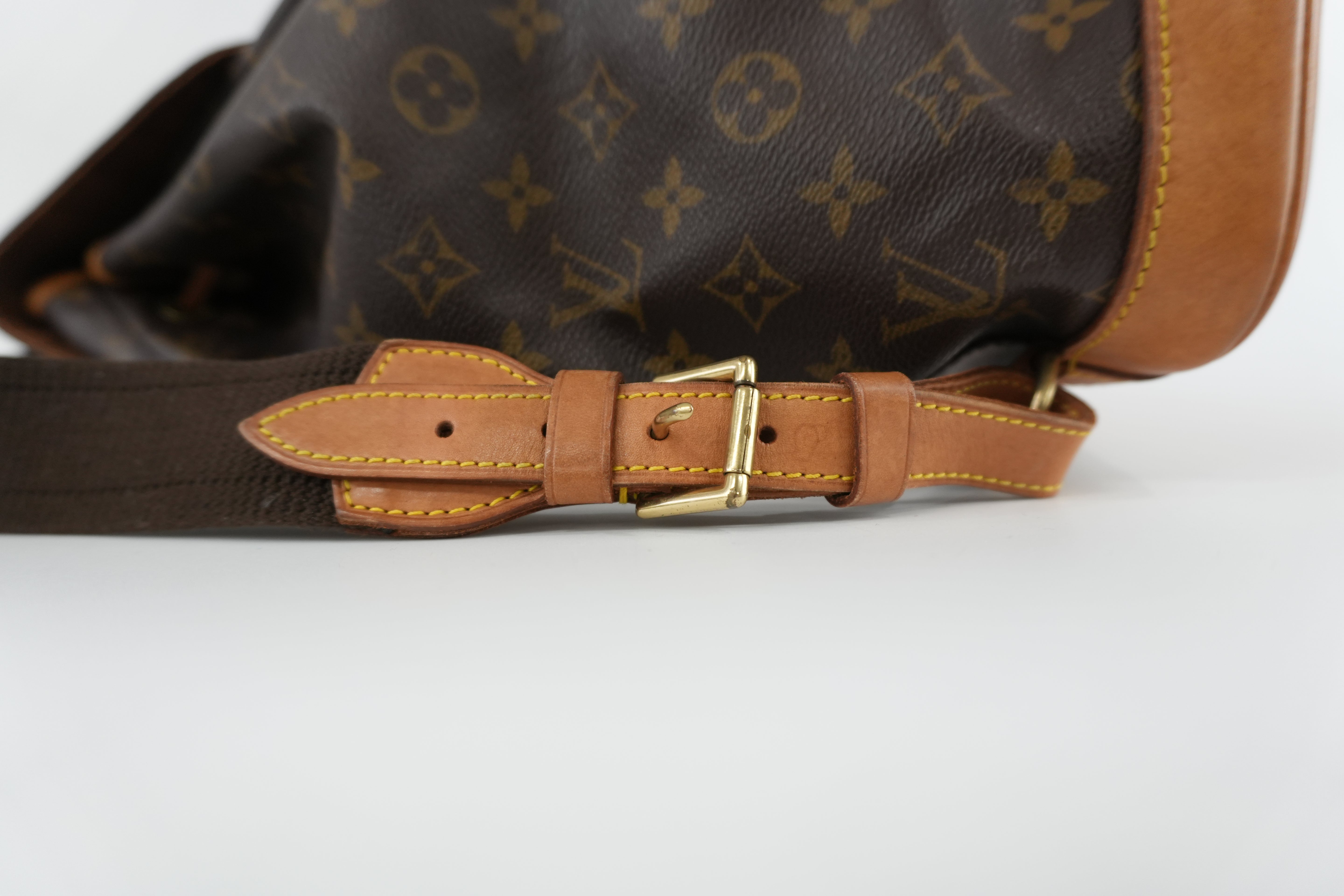 Louis Vuitton Monogram Montsouris GM Backpack Used