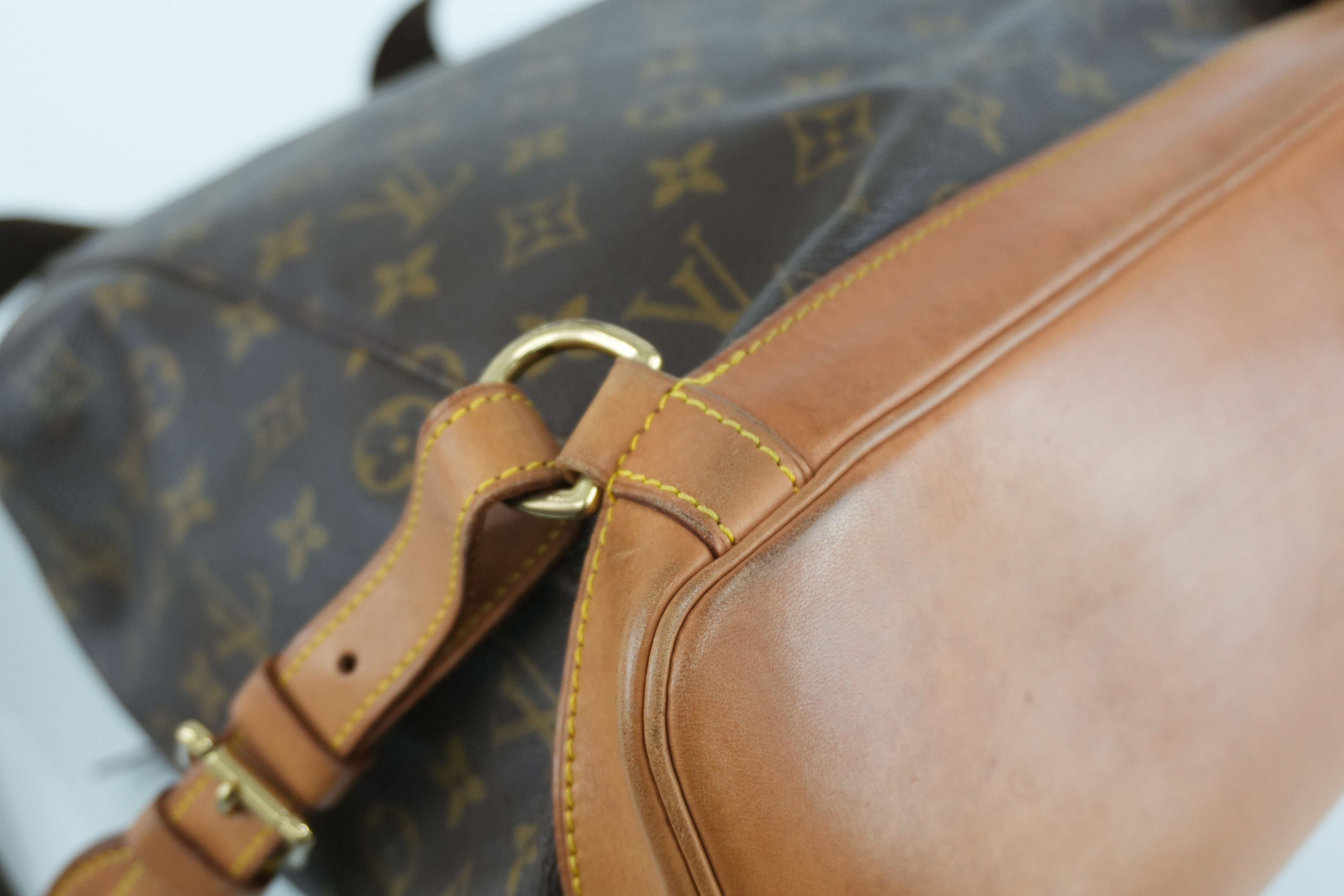 Louis Vuitton Monogram Montsouris GM Backpack Used