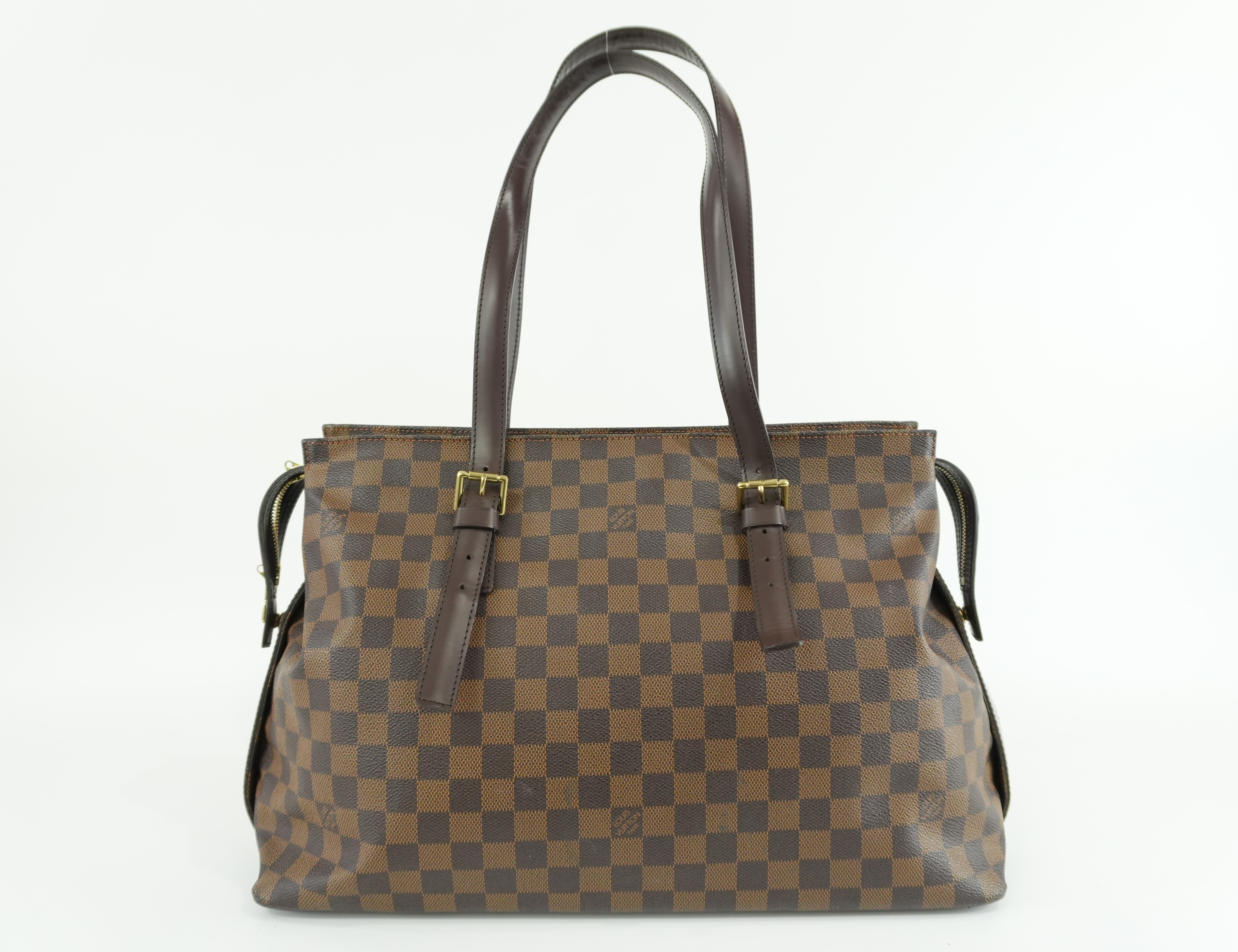 Louis Vuitton Damier Ebene Chelsea Tote Bag Used