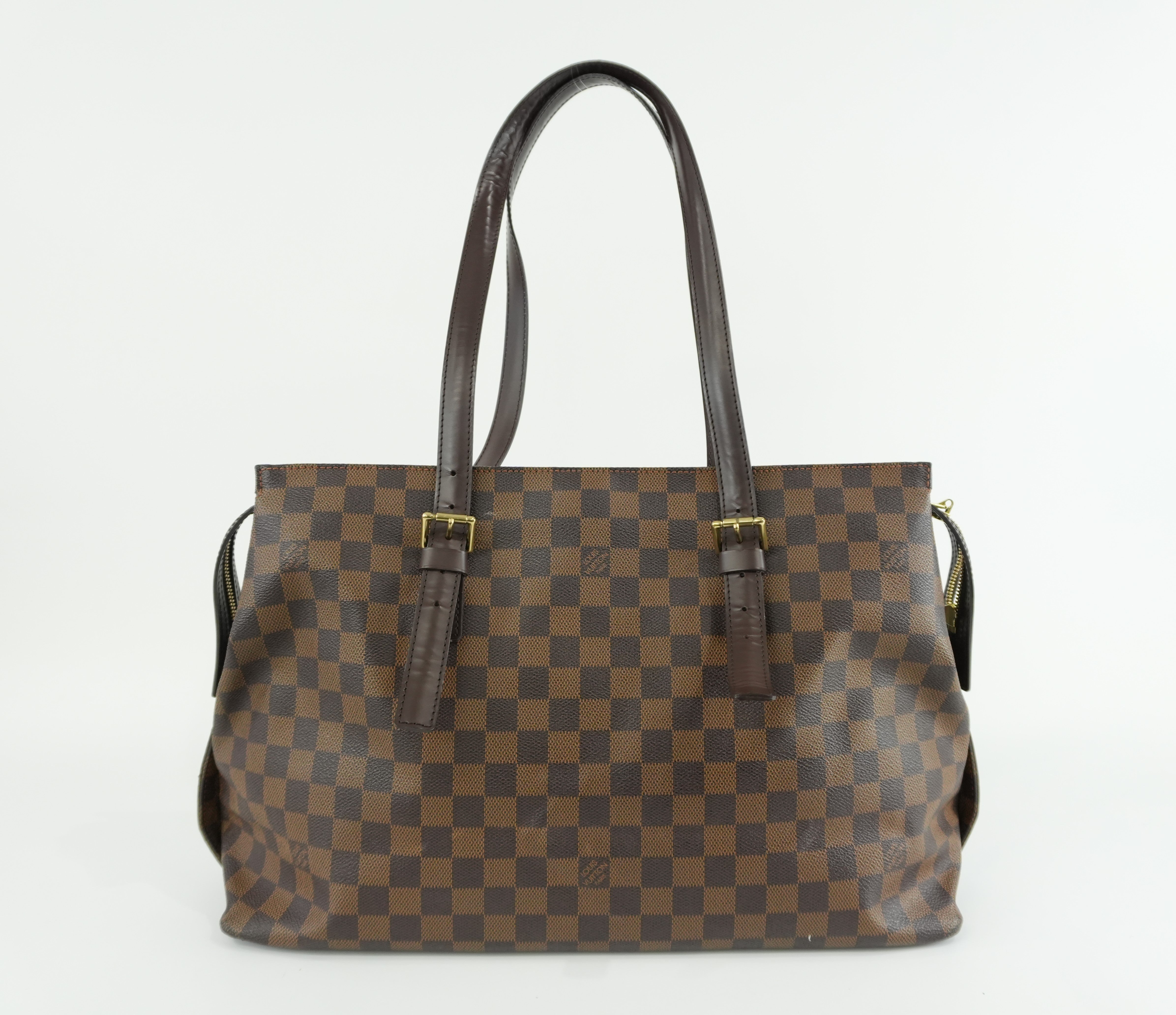 Louis Vuitton Damier Ebene Chelsea Tote Bag Used