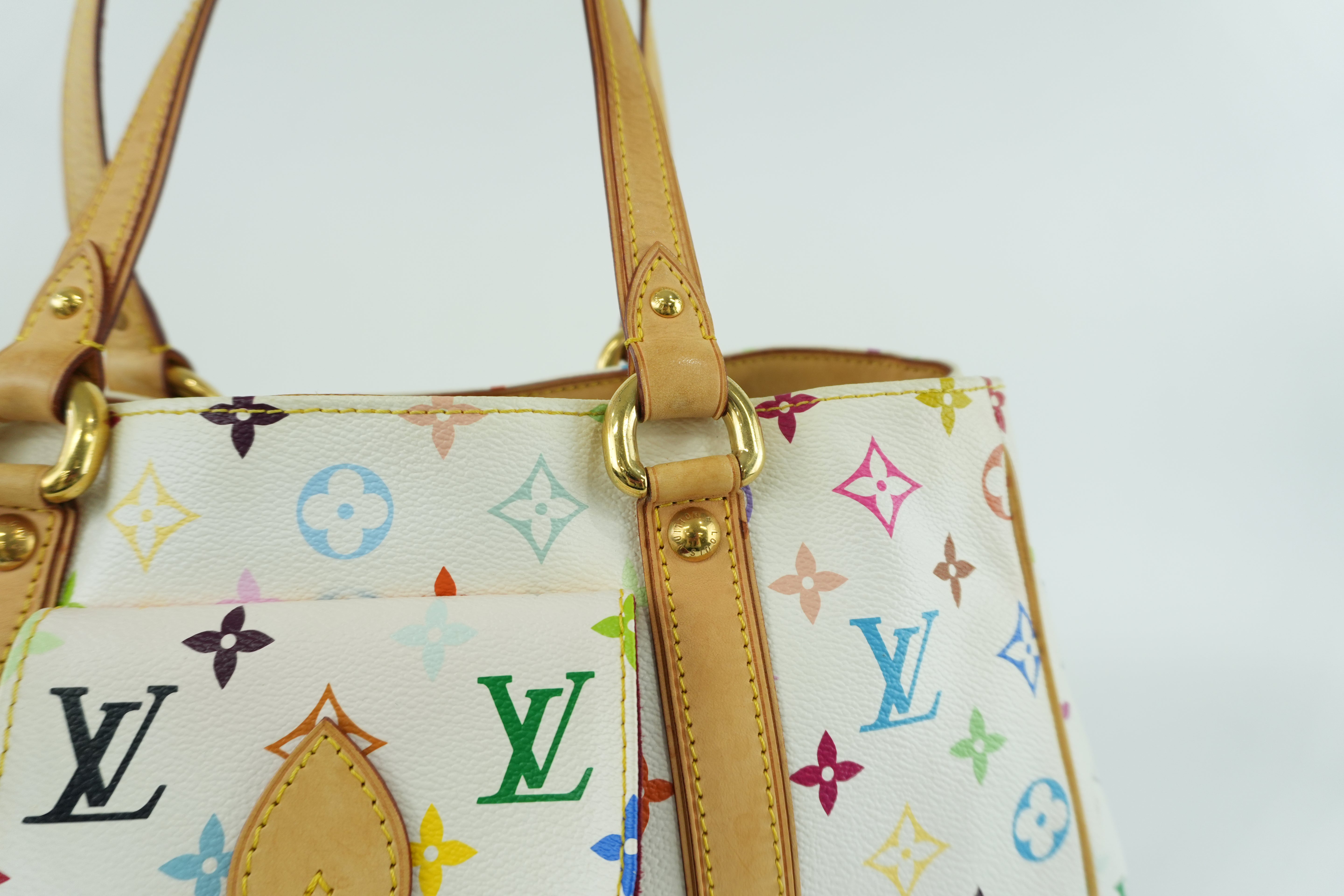 Louis Vuitton Multicolor Aurelia PM Shoulder Tote Bag Used