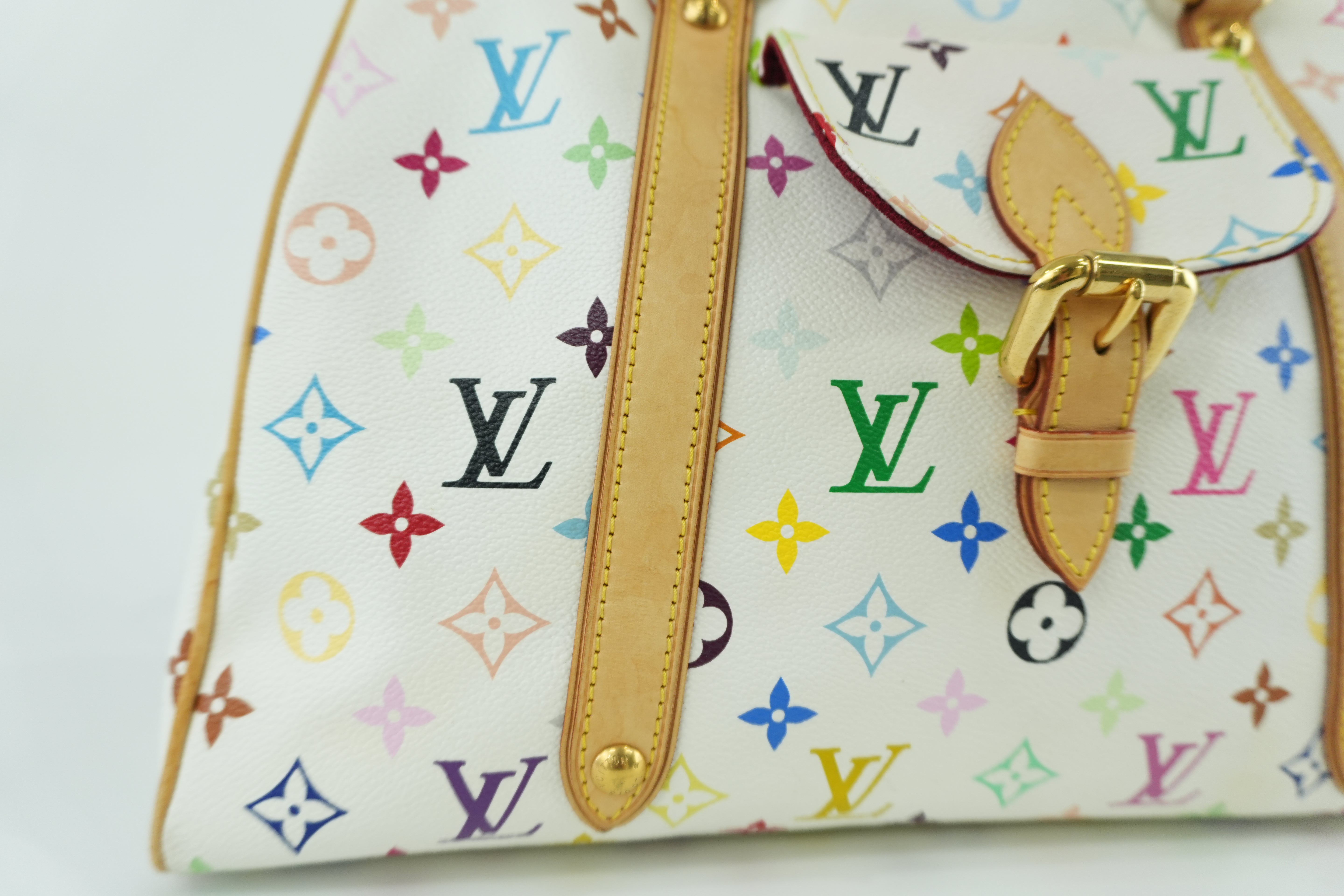 Louis Vuitton Multicolor Aurelia PM Shoulder Tote Bag Used