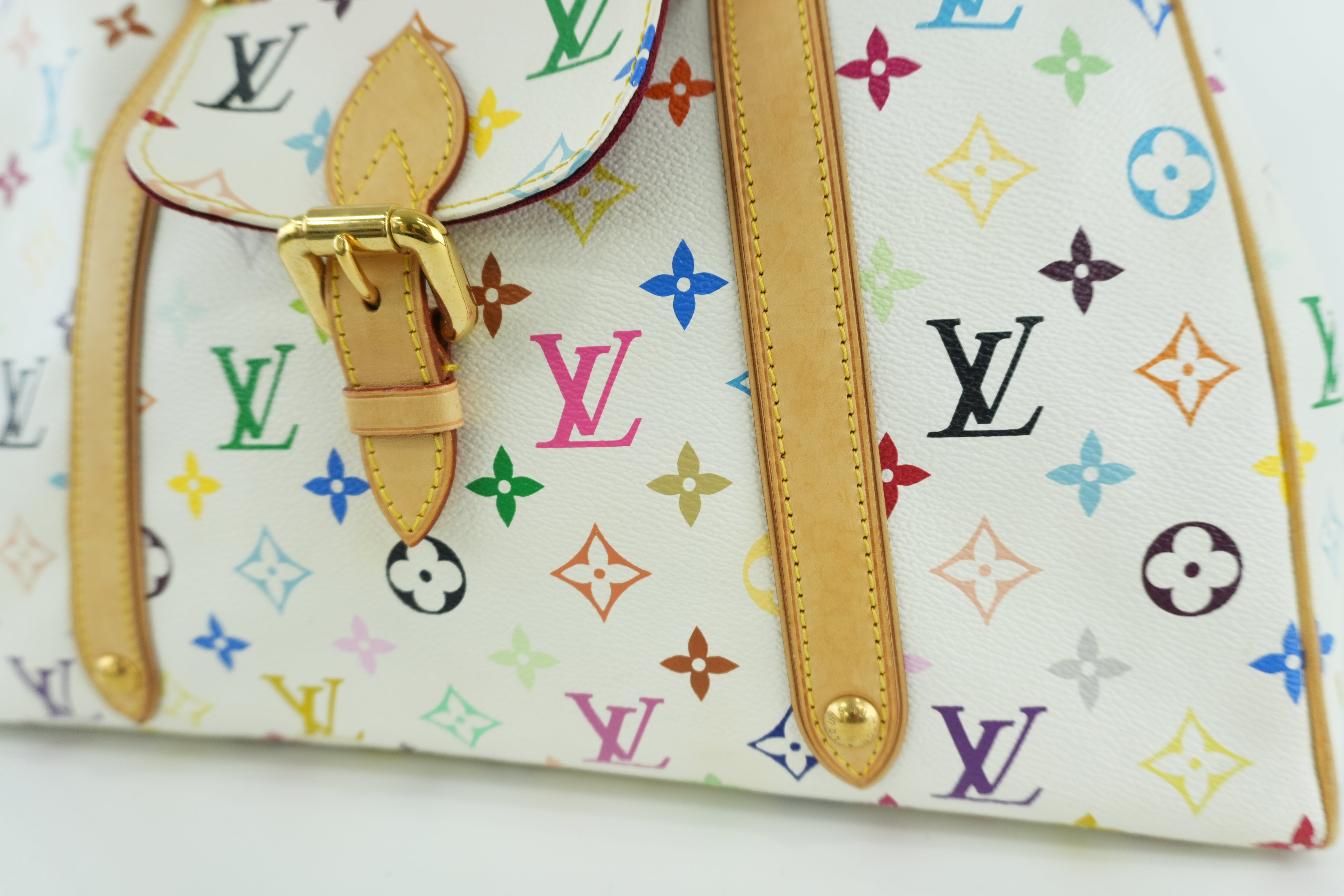 Louis Vuitton Multicolor Aurelia PM Shoulder Tote Bag Used