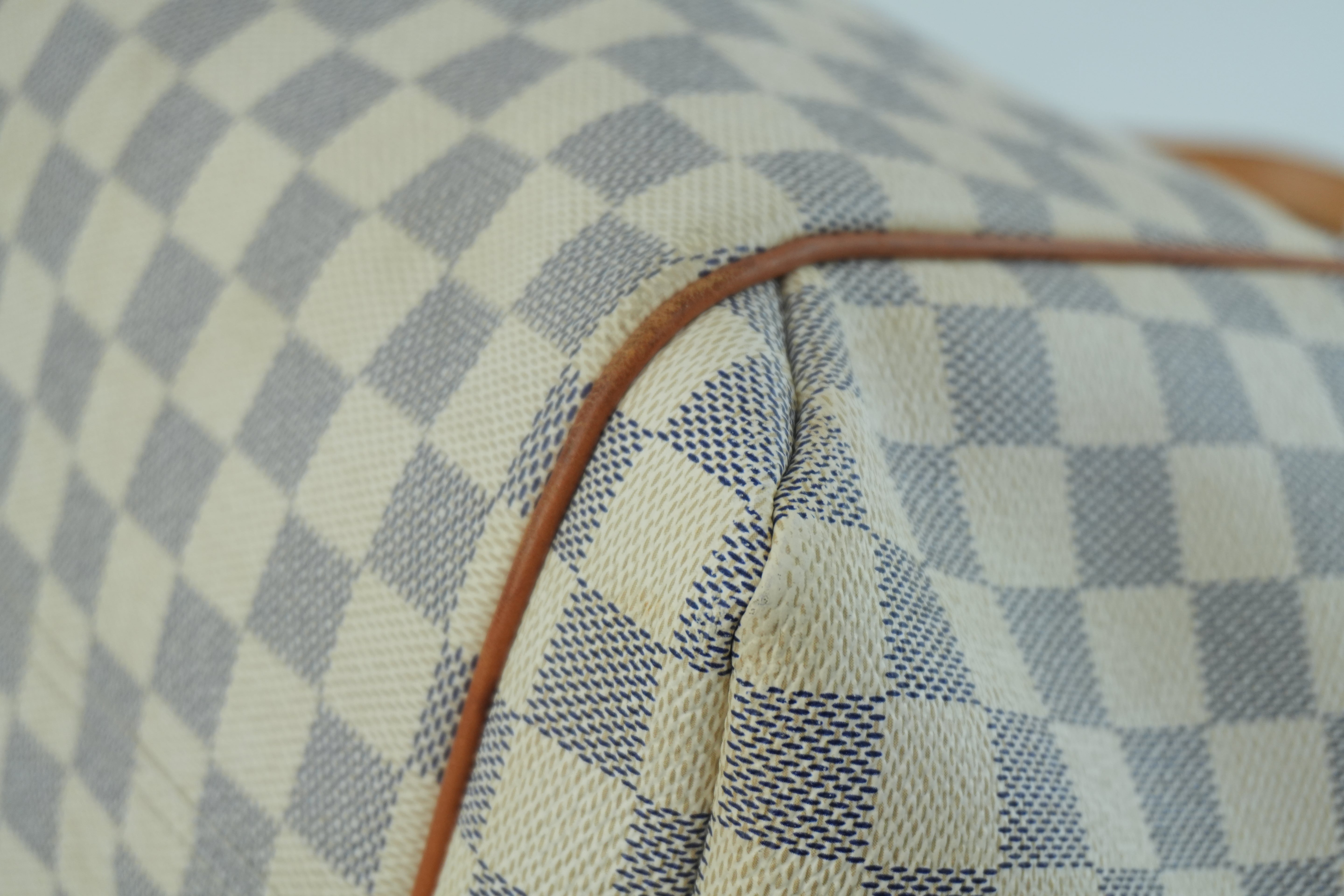 Louis Vuitton Damier Azur Totally MM Tote Bag Used