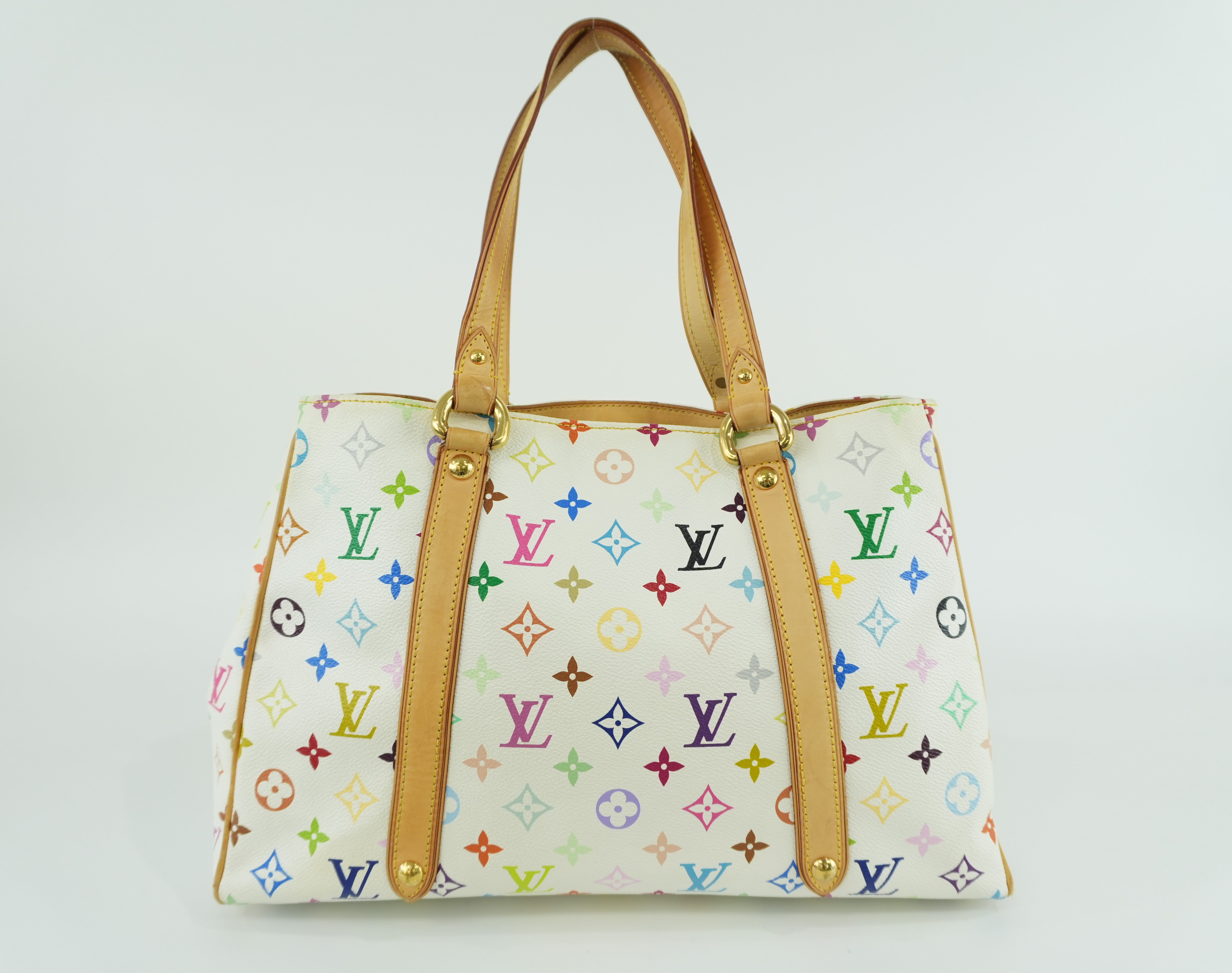 Louis Vuitton Multicolor Aurelia PM Shoulder Tote Bag Used