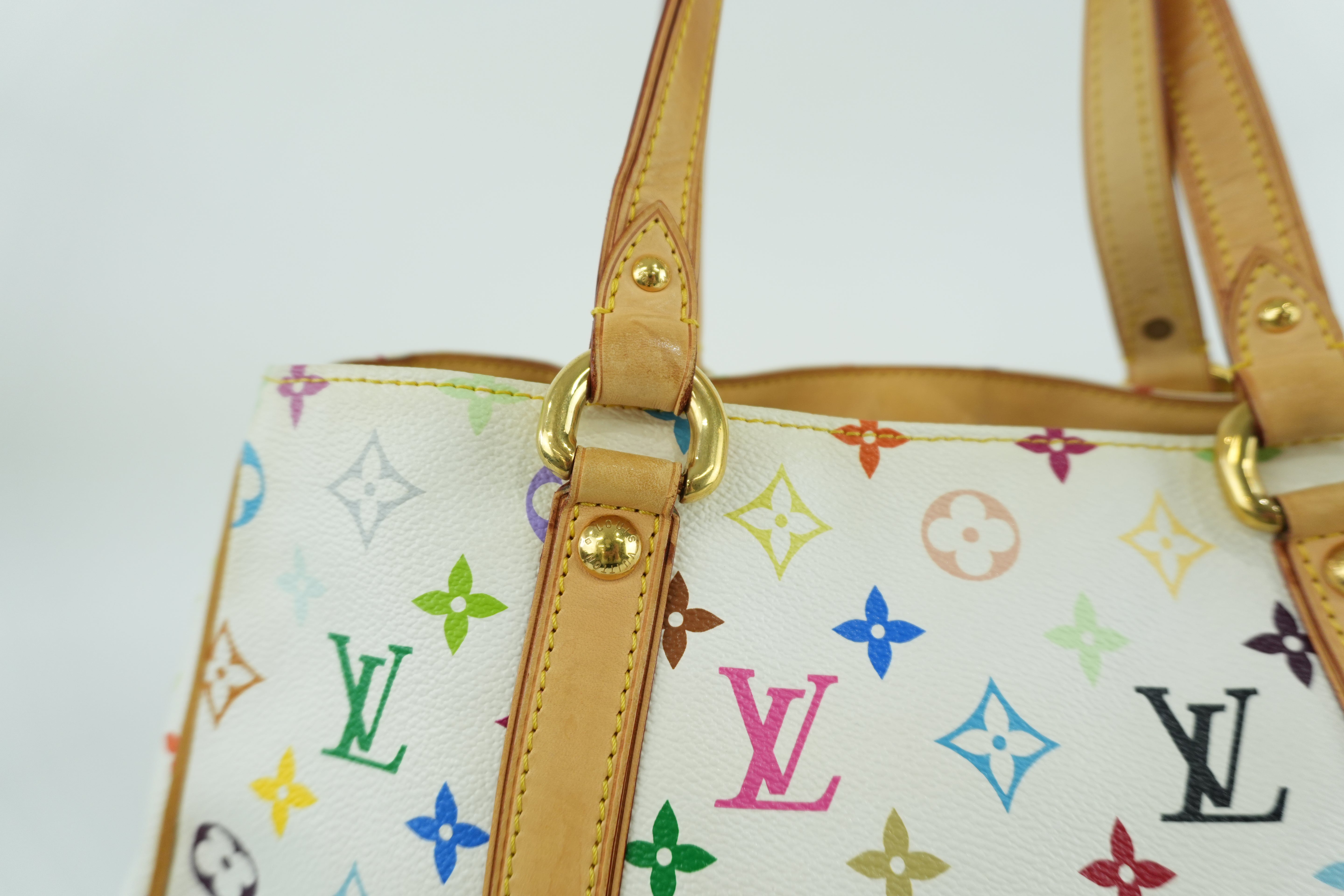 Louis Vuitton Multicolor Aurelia PM Shoulder Tote Bag Used