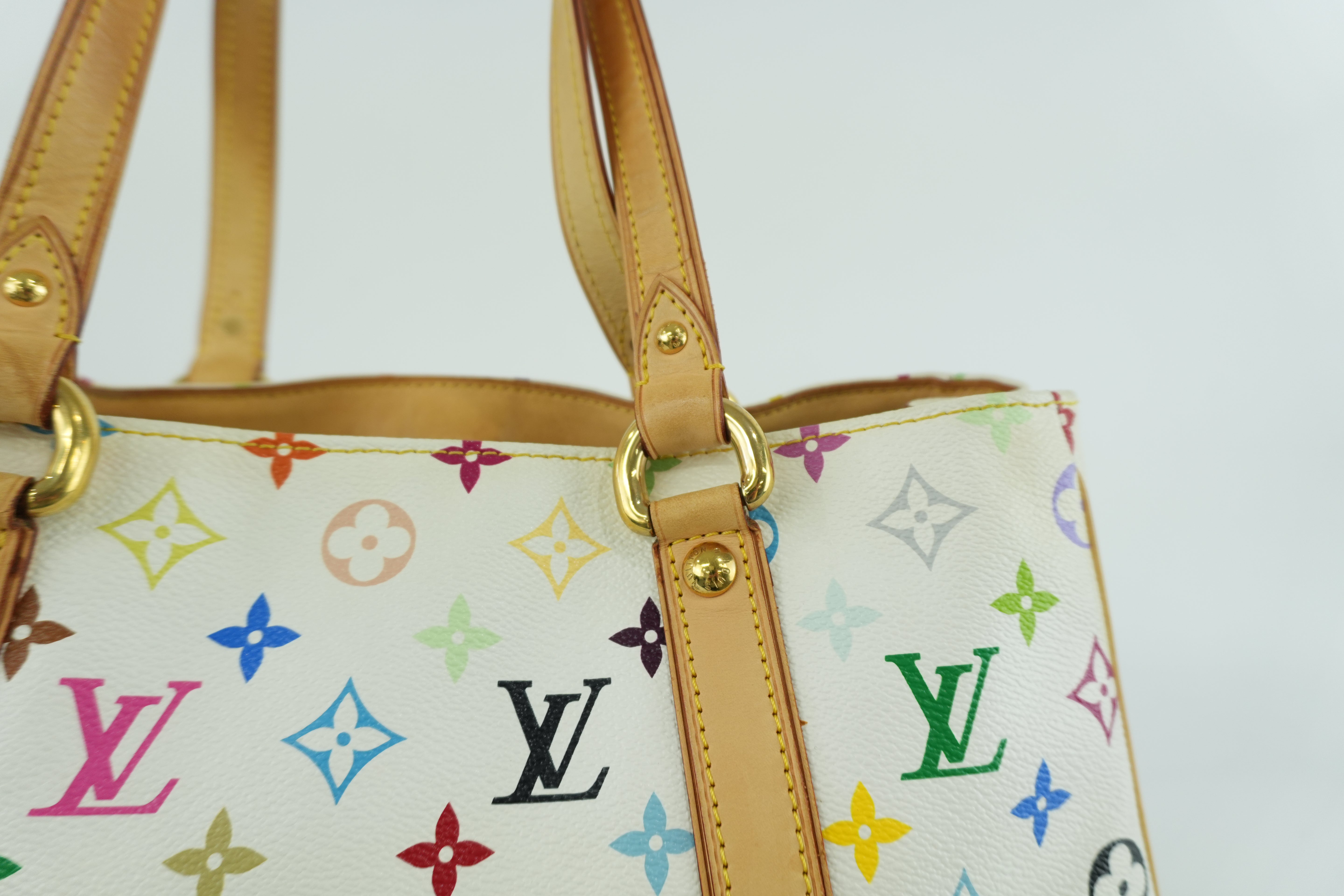 Louis Vuitton Multicolor Aurelia PM Shoulder Tote Bag Used