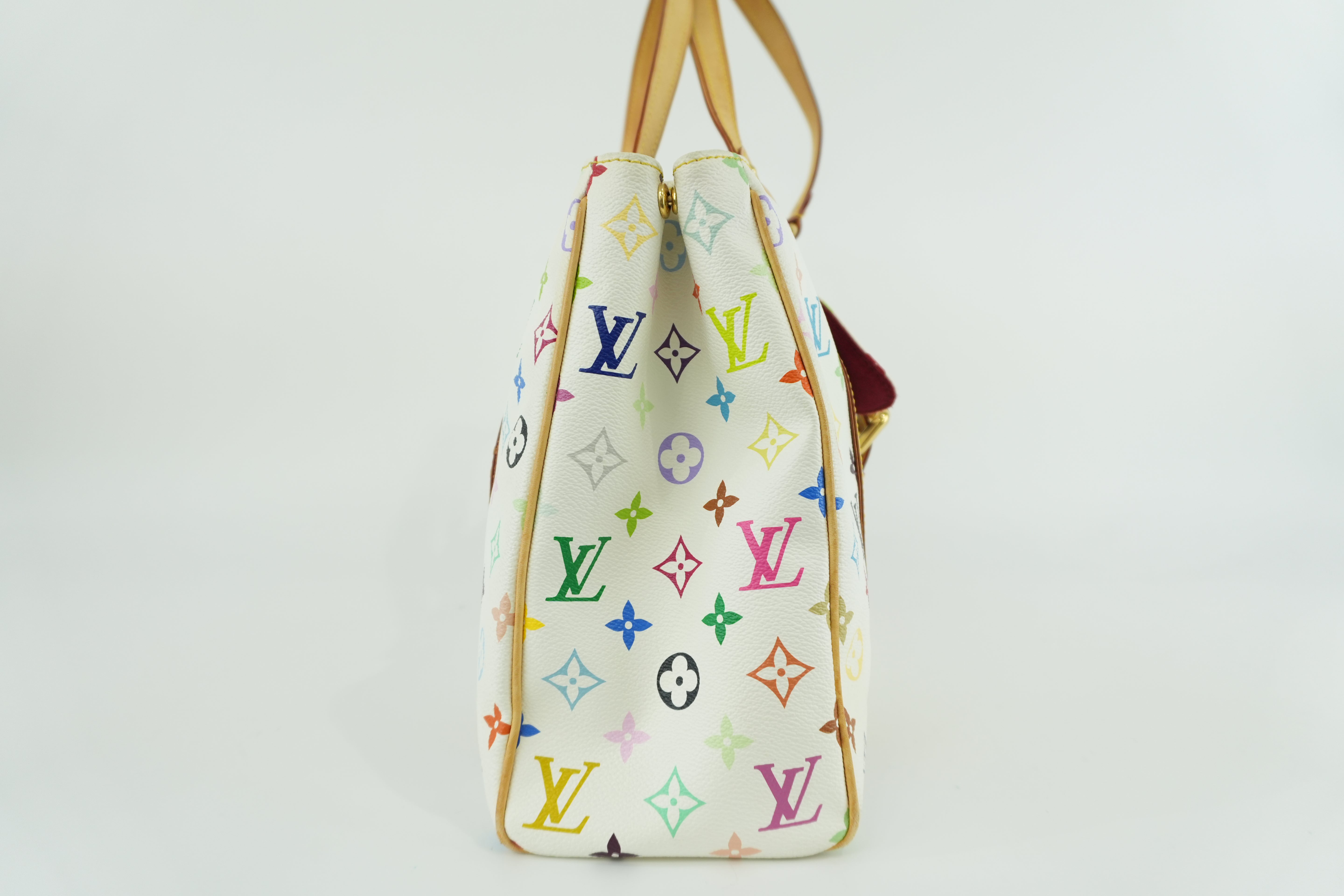 Louis Vuitton Multicolor Aurelia PM Shoulder Tote Bag Used